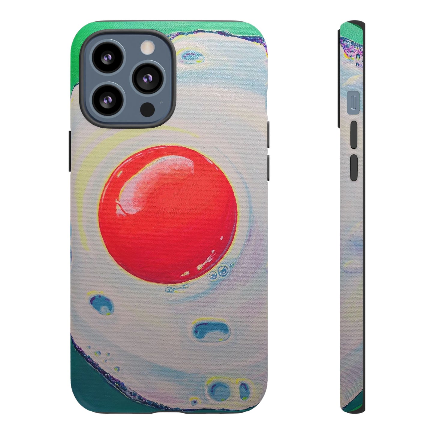 Neon Fried Egg Tough Phone Case