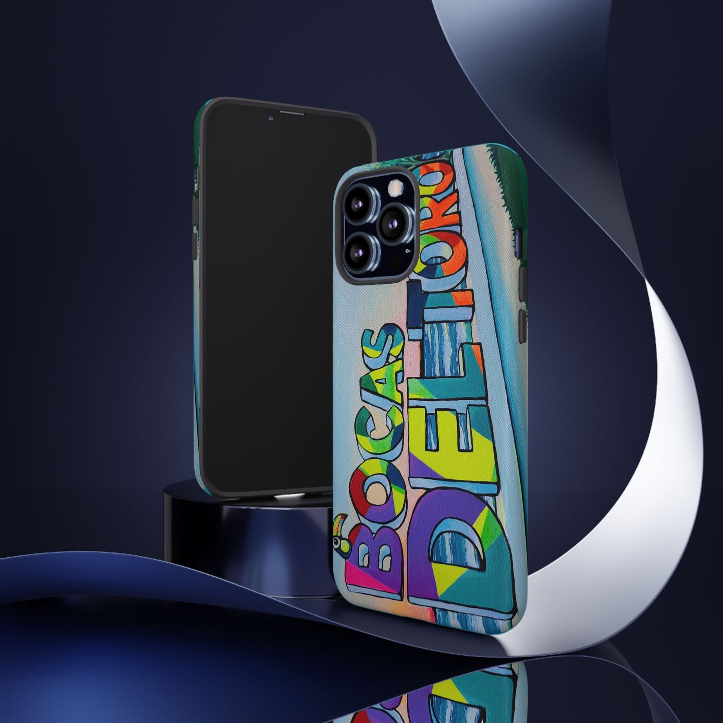 Bocas Del Toro Sign Tough Phone Case