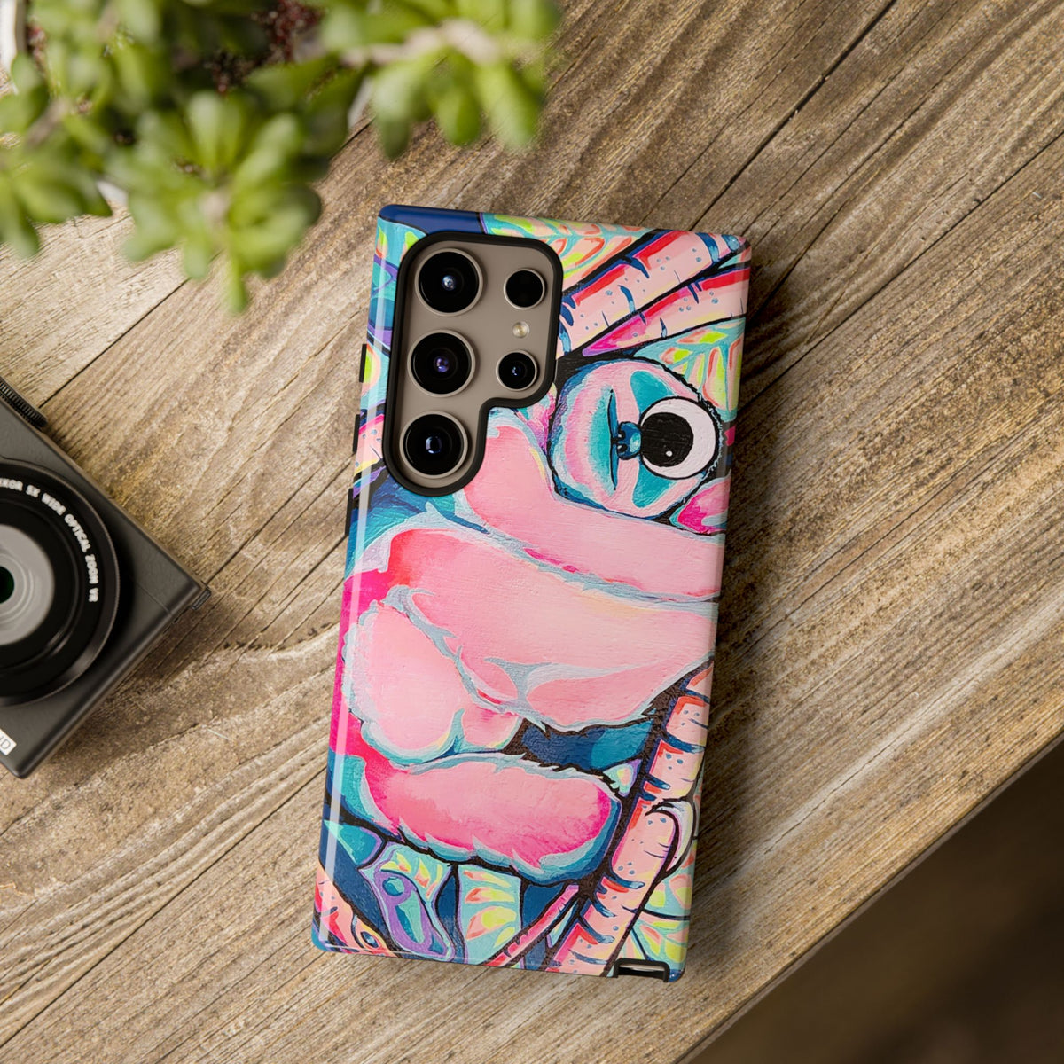 Cyclops Sloth Tough Phone Case