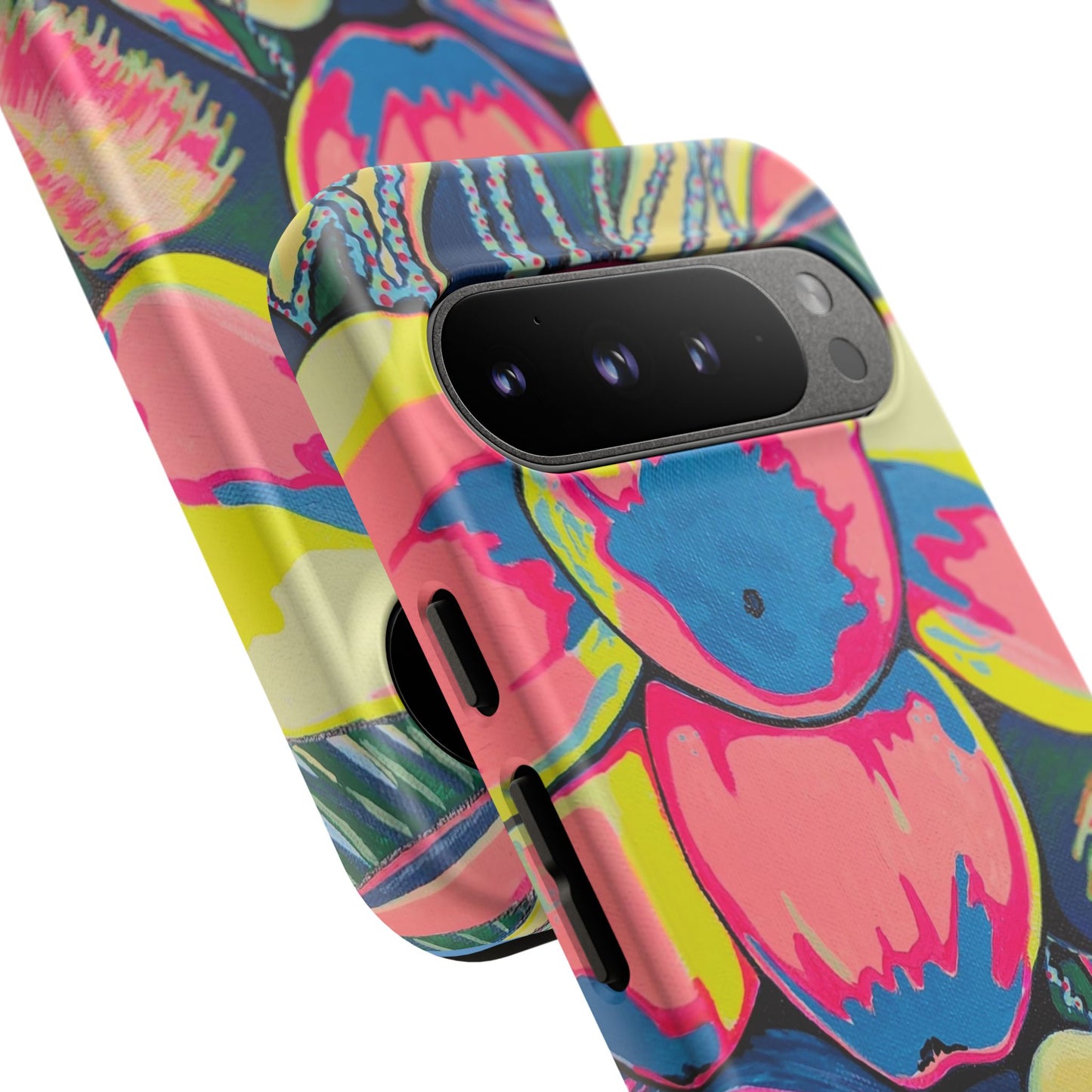 Neon Coconuts Tough Phone Case