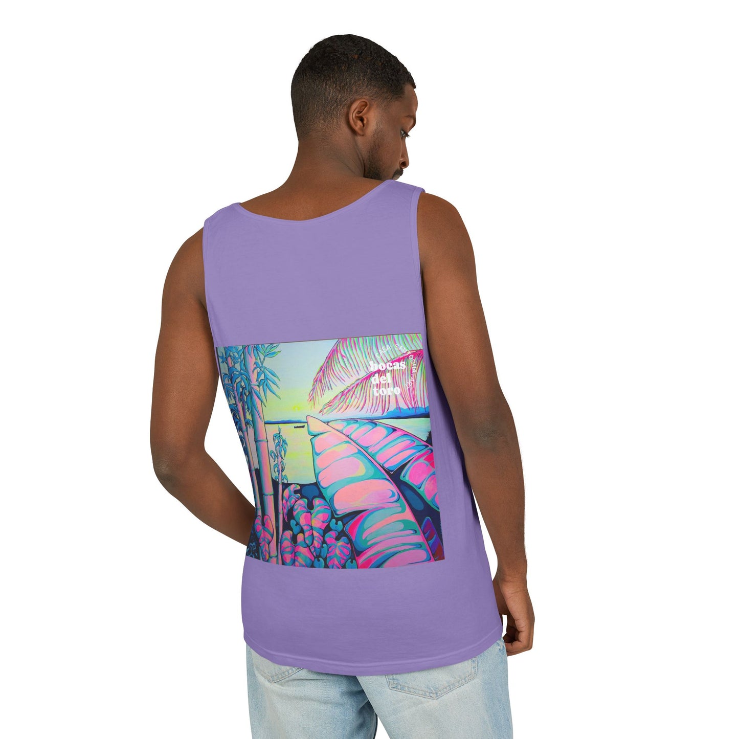 Unisex Serenity Bocas Tank Top - Perfect for Summer Vibes