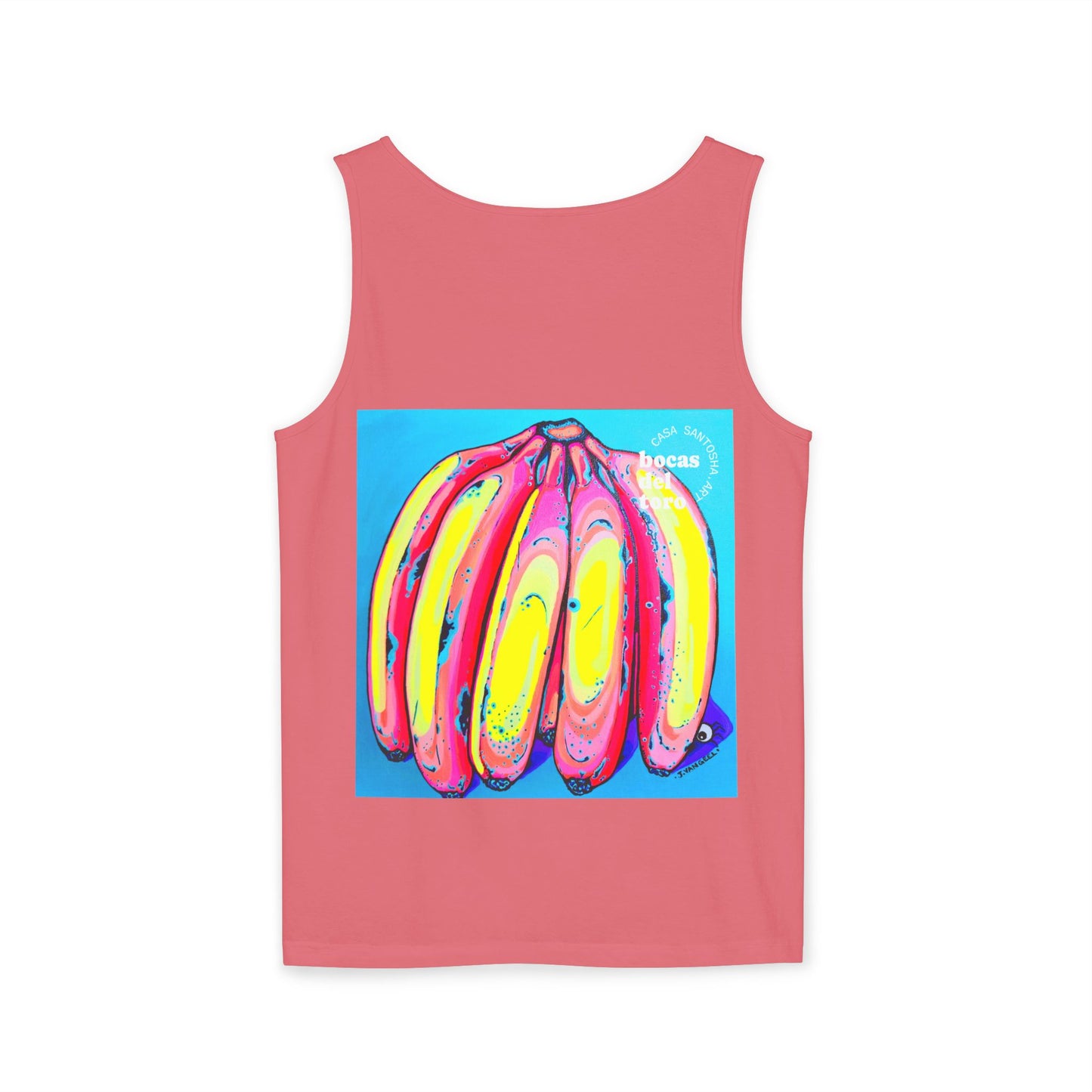Unisex Neon Fat Bananas Tank Top - Perfect for Summer Vibes