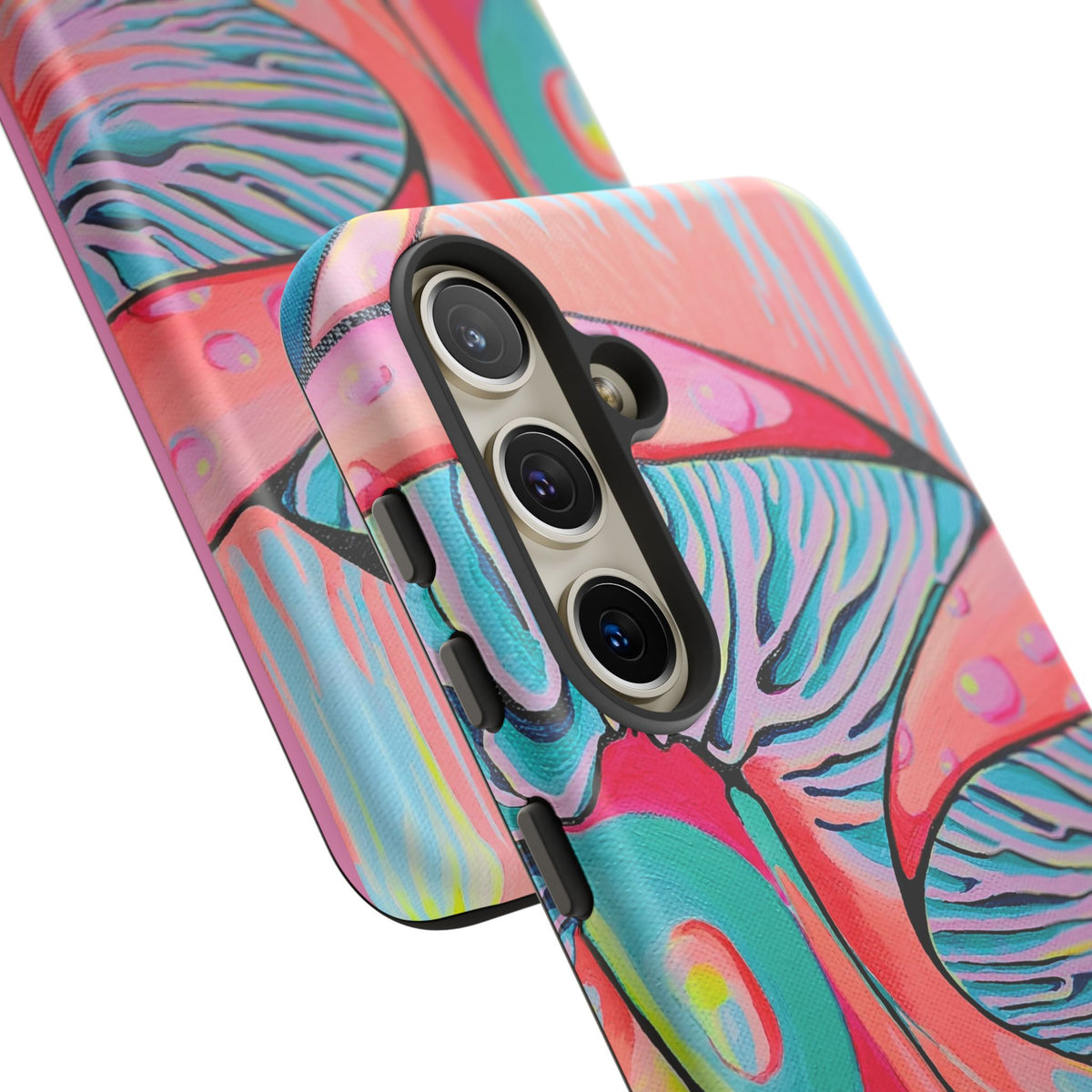 Coque de téléphone résistante Trippy Mushrooms