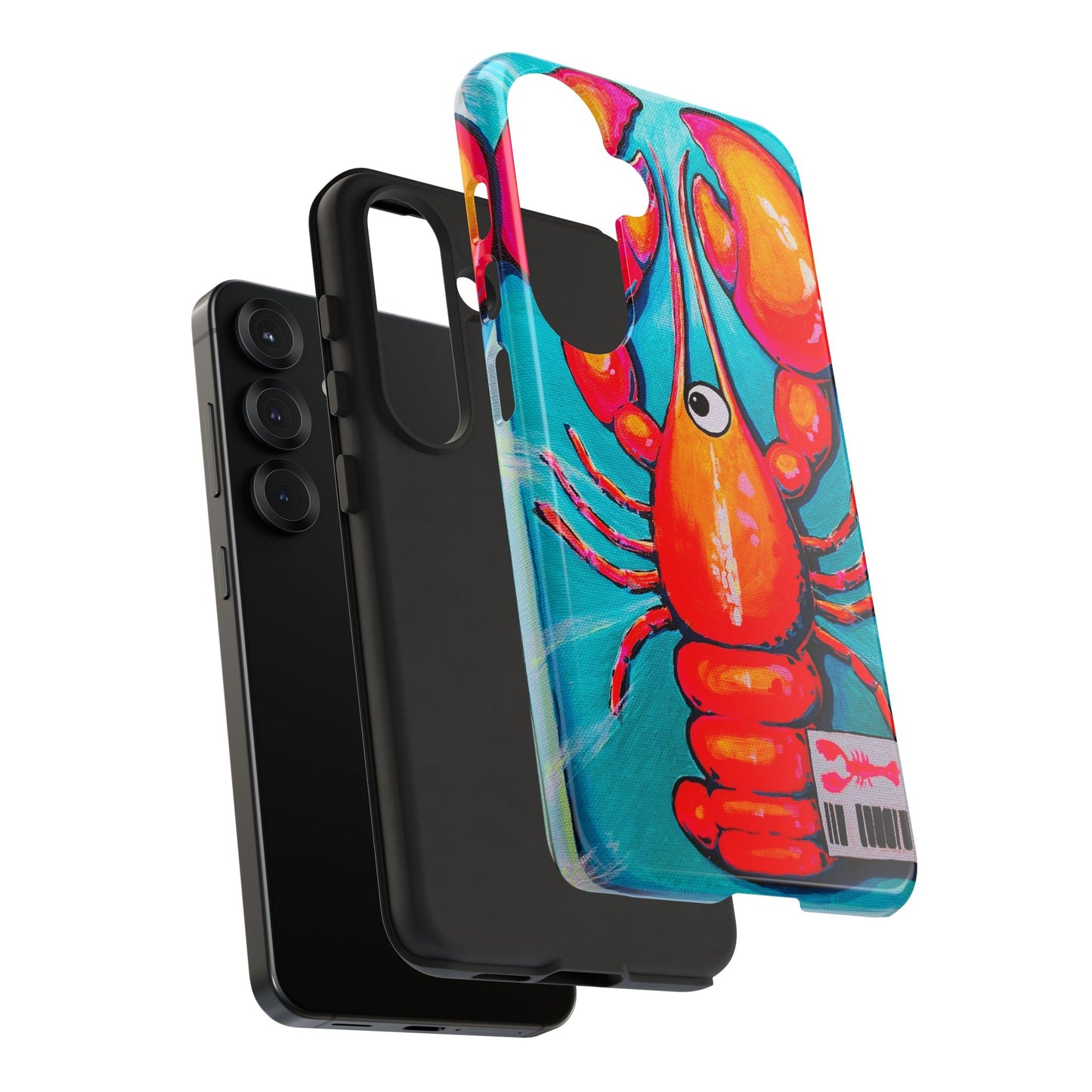 Neon Lobster Tough Phone Case