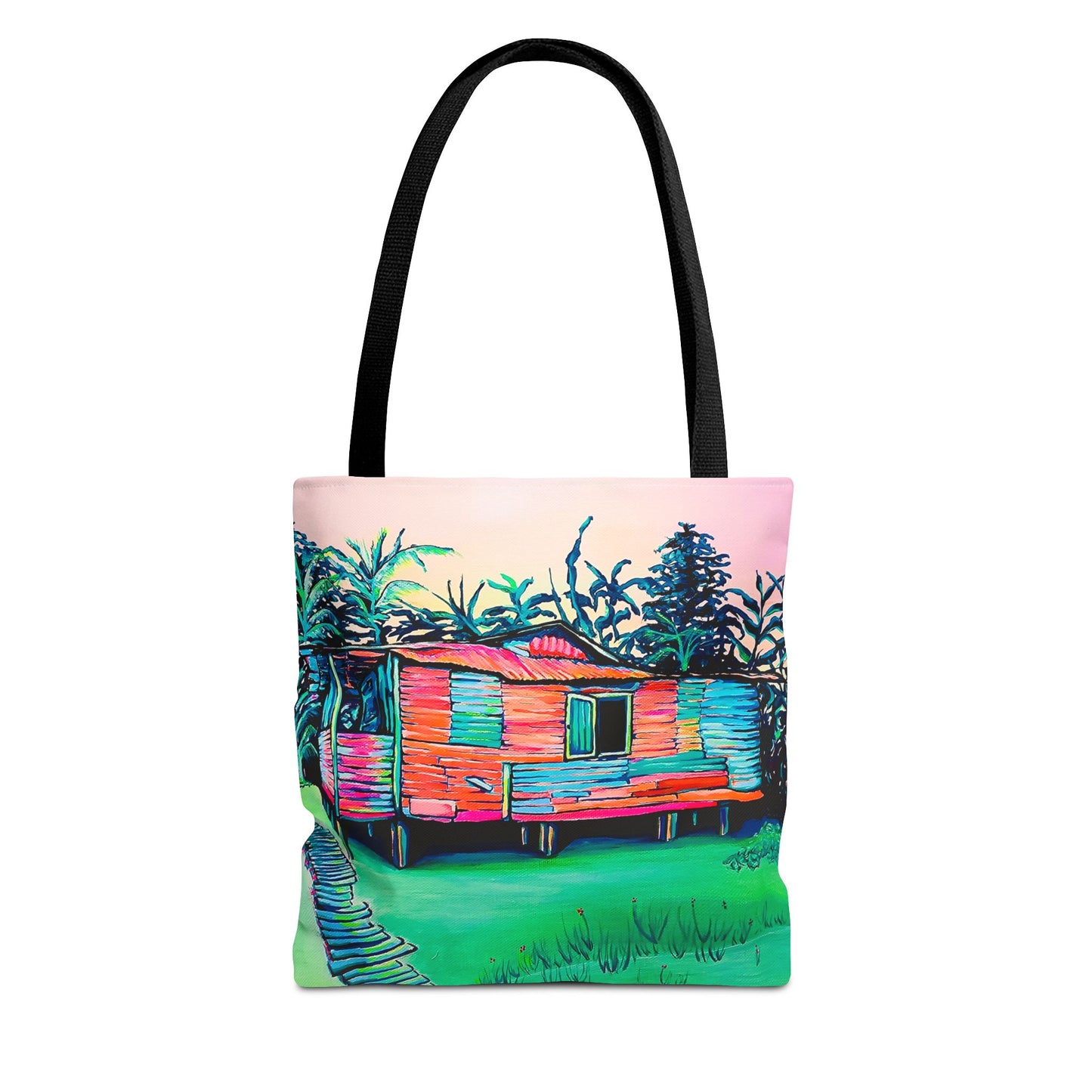 Premium Luis Russell House Bocas Tote Bag, Original Artist Design, Reusable Shopping Tote, Eco-Friendly