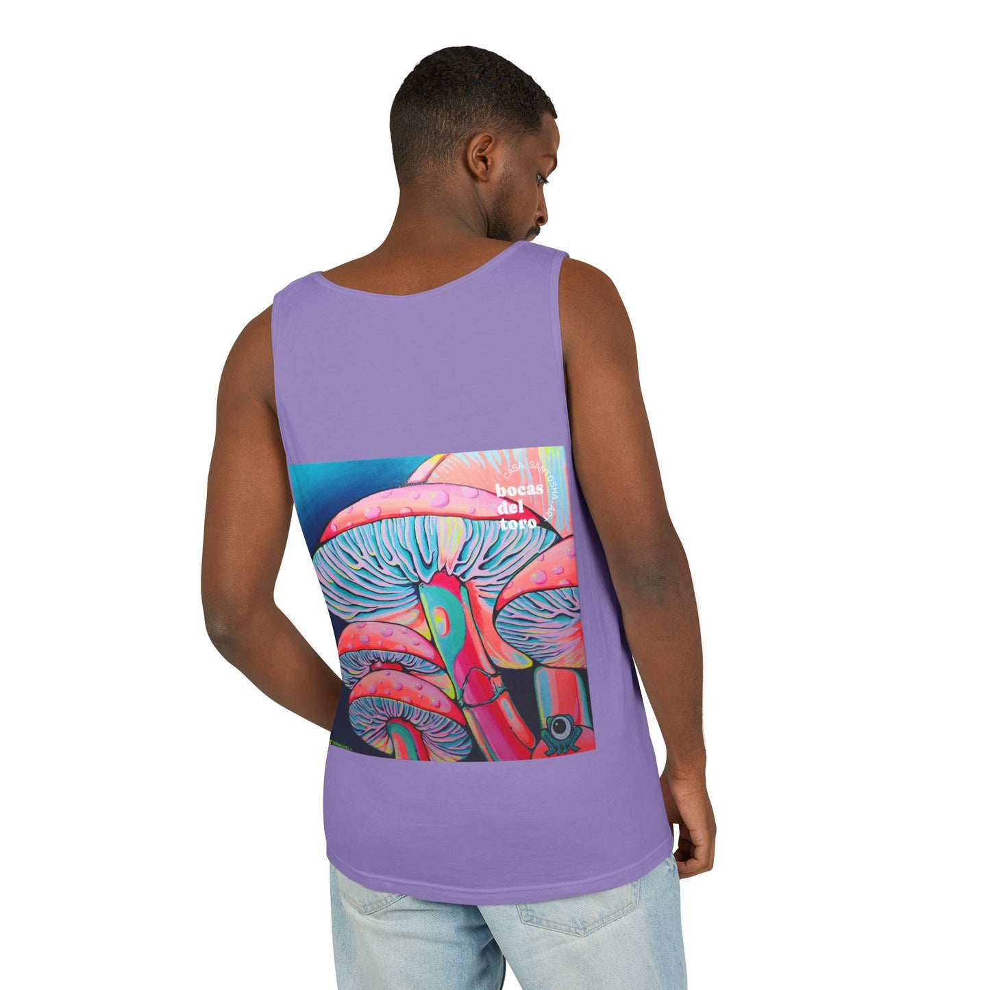 Unisex Trippy Mushrooms Tank Top - Perfect for Summer Vibes