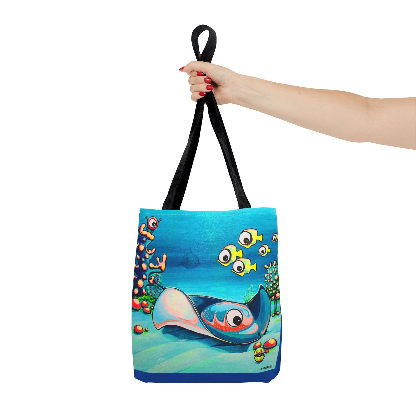 Premium Cyclops Stingray Tote Bag, Original Artist Design, Reusable Shopping Tote, Eco-Friendly