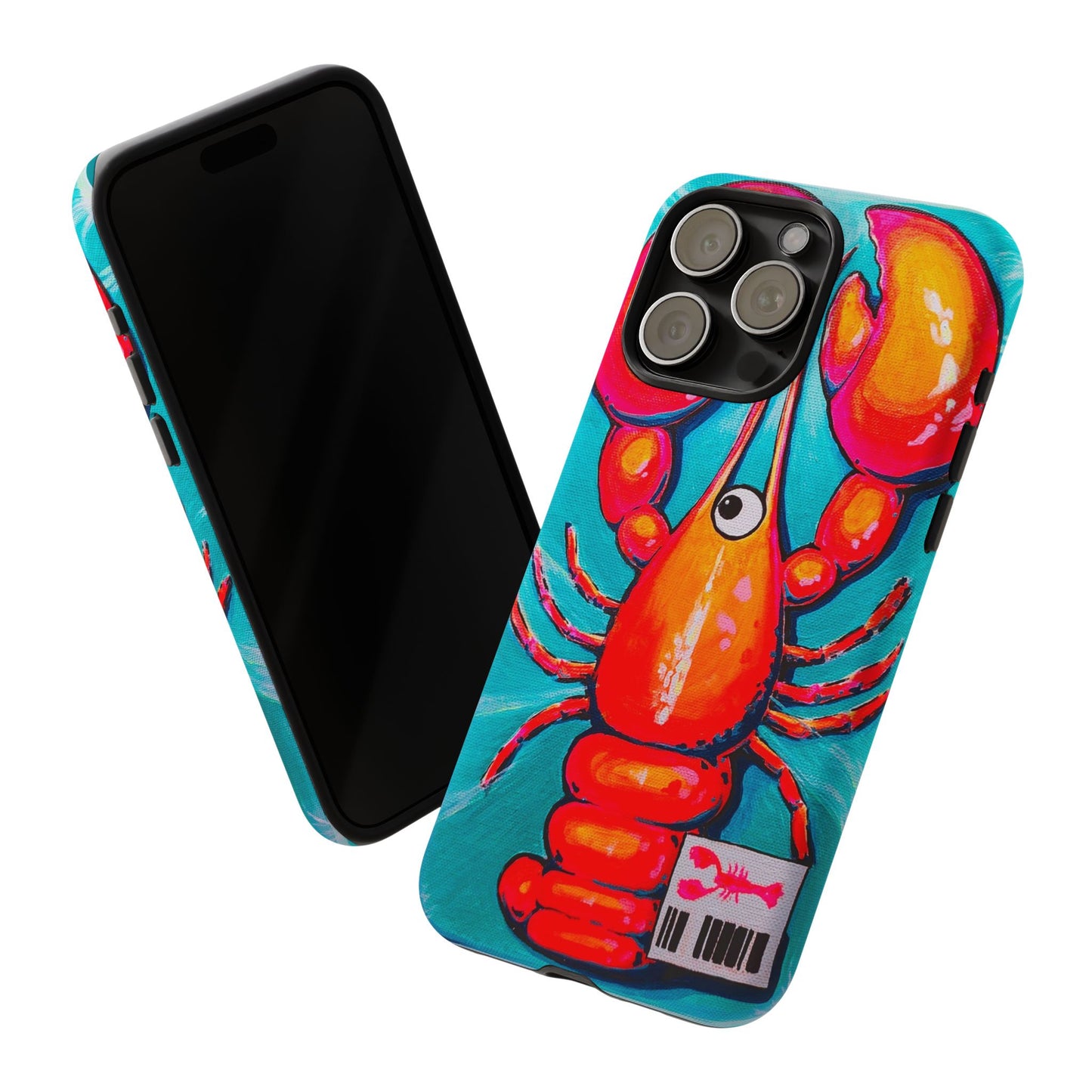 Neon Lobster Tough Phone Case