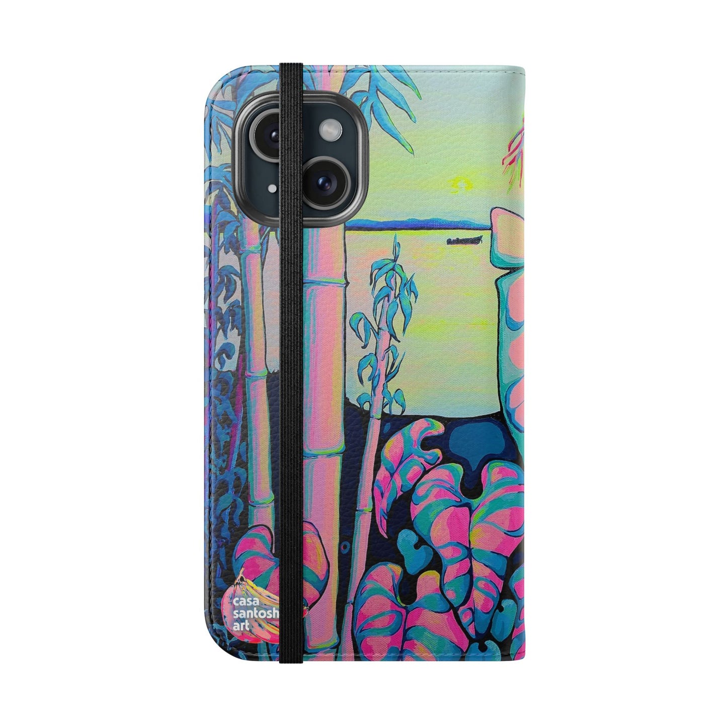 Serenity Bocas Flip Phone Case – Wallet Cover with Card Slots