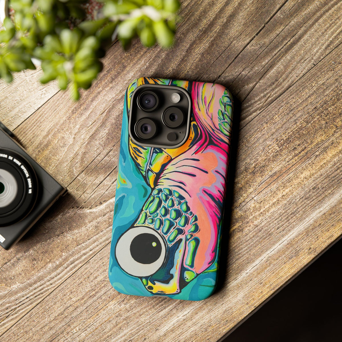 Cyclops Turtle Tough Phone Case