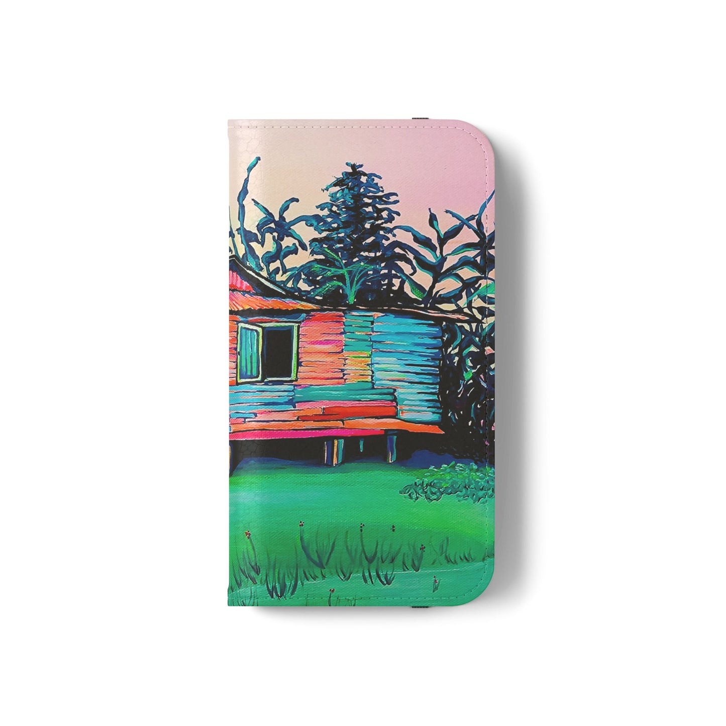Luis Russell House Bocas Flip Phone Case – Wallet Cover with Card Slots