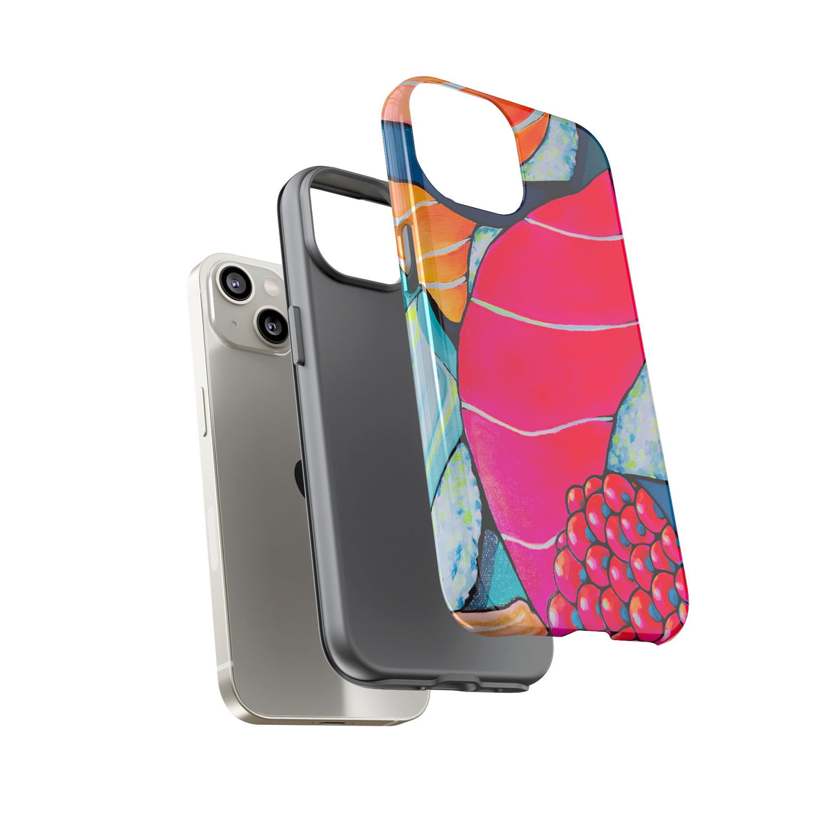 Coque de téléphone résistante Néon Sushi