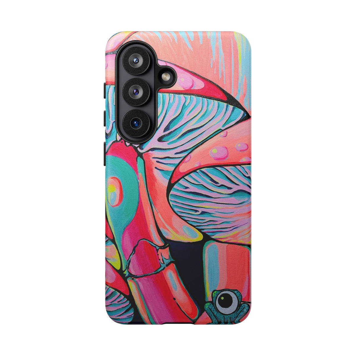 Coque de téléphone résistante Trippy Mushrooms