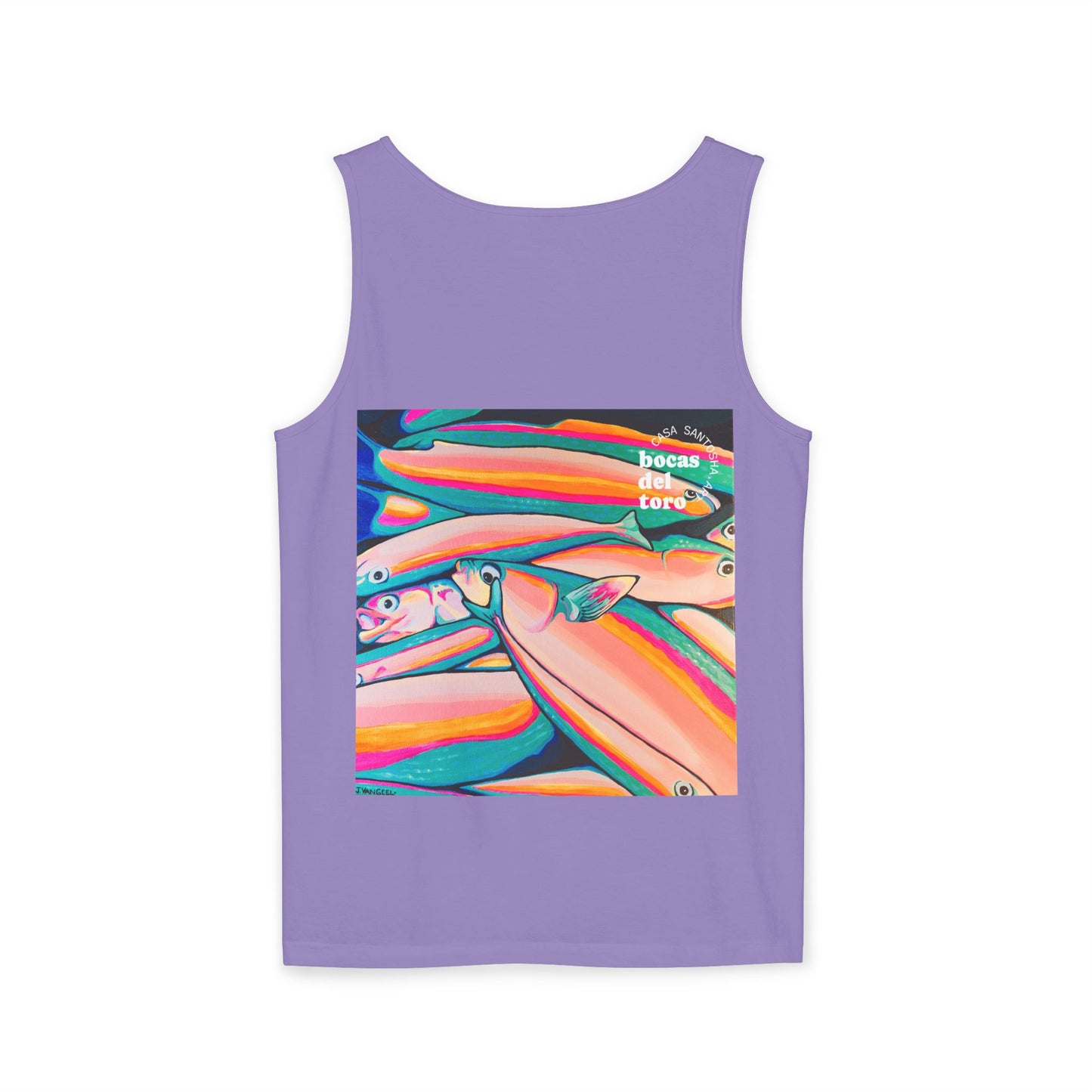 Unisex Neon Fish Tank Top - Perfect for Summer Vibes