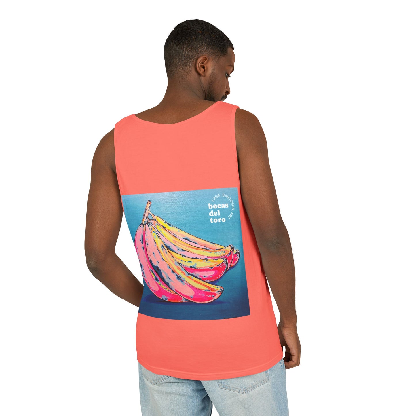 Unisex Neon Banana Tank Top - Perfect for Summer Vibes
