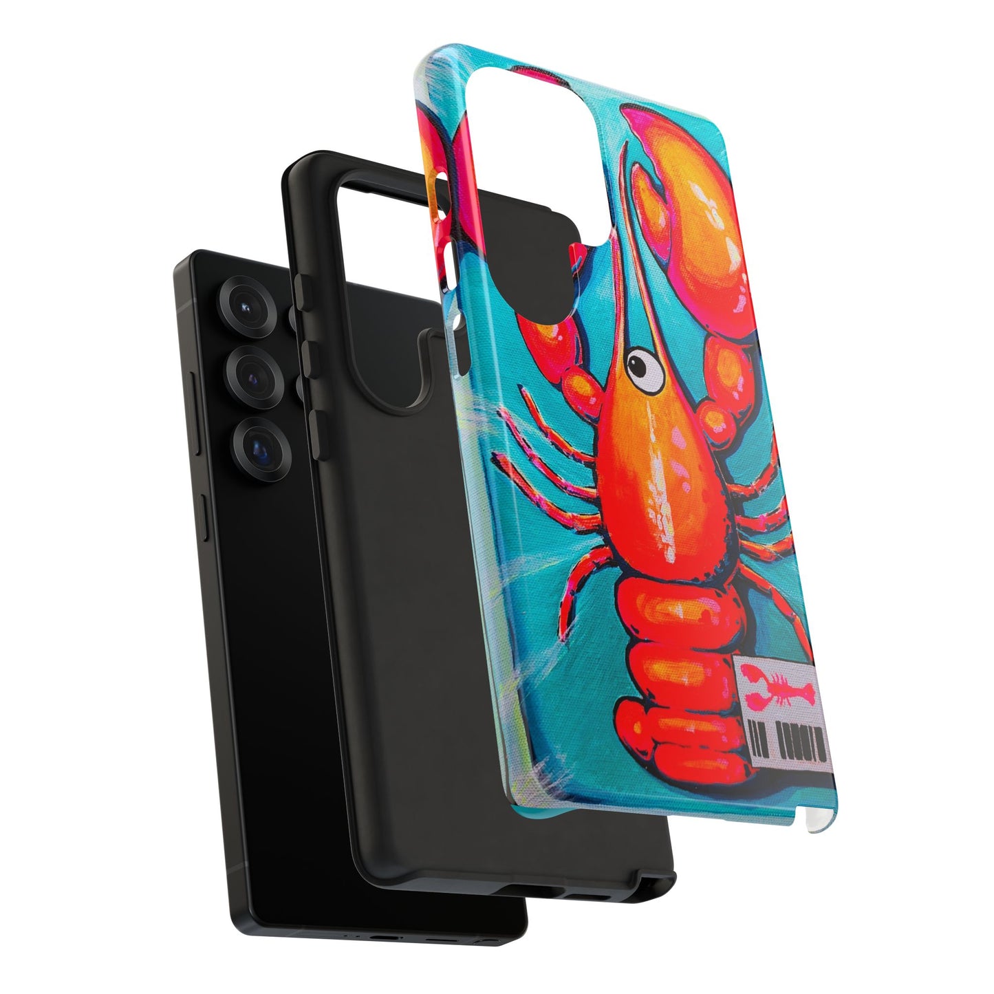 Neon Lobster Tough Phone Case