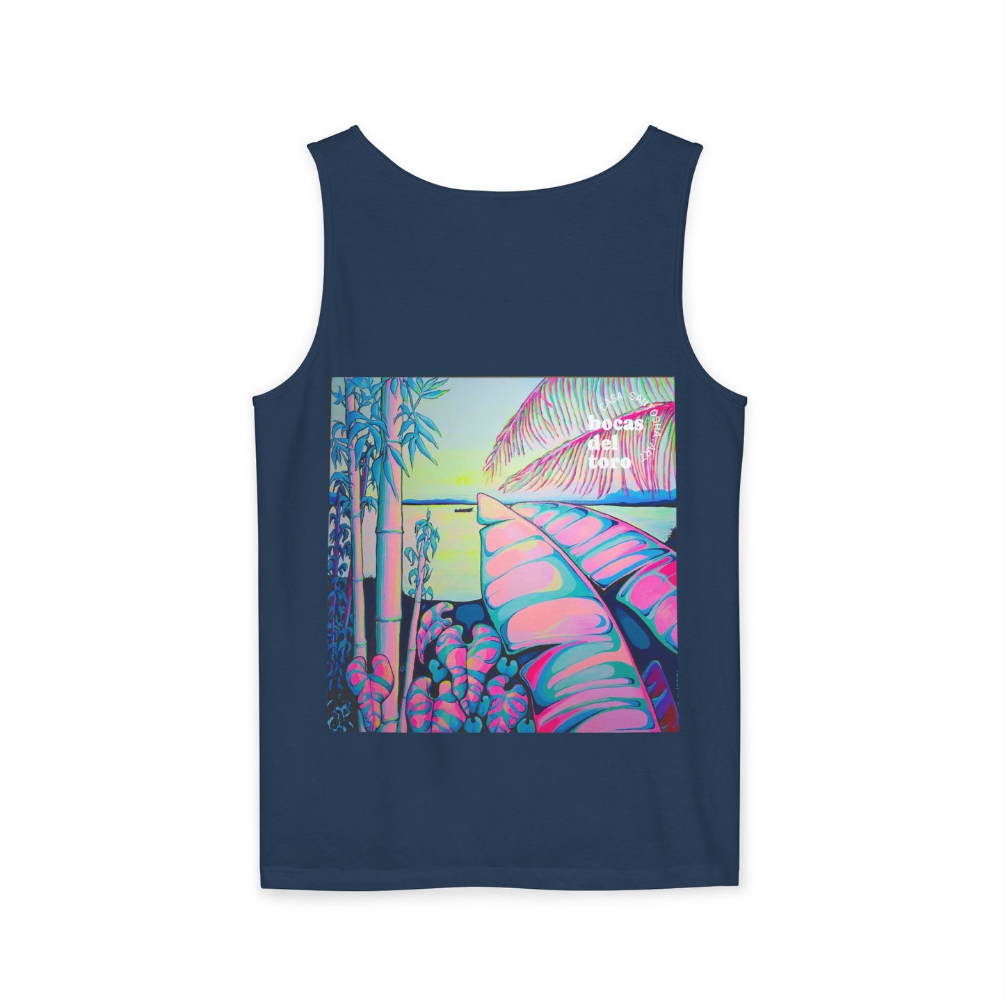 Unisex Serenity Bocas Tank Top - Perfect for Summer Vibes