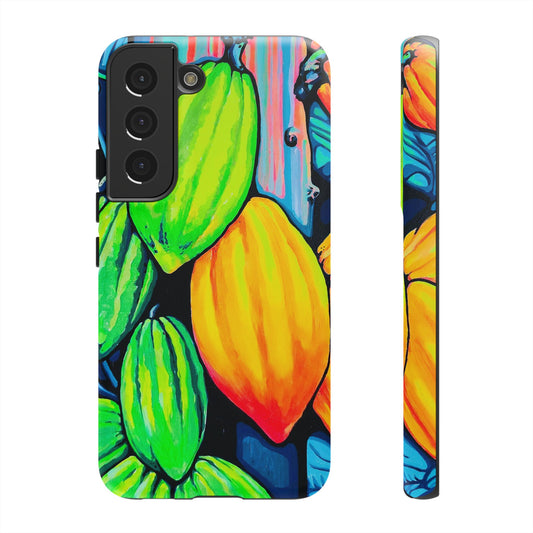 Neon Cacao Tough Phone Case