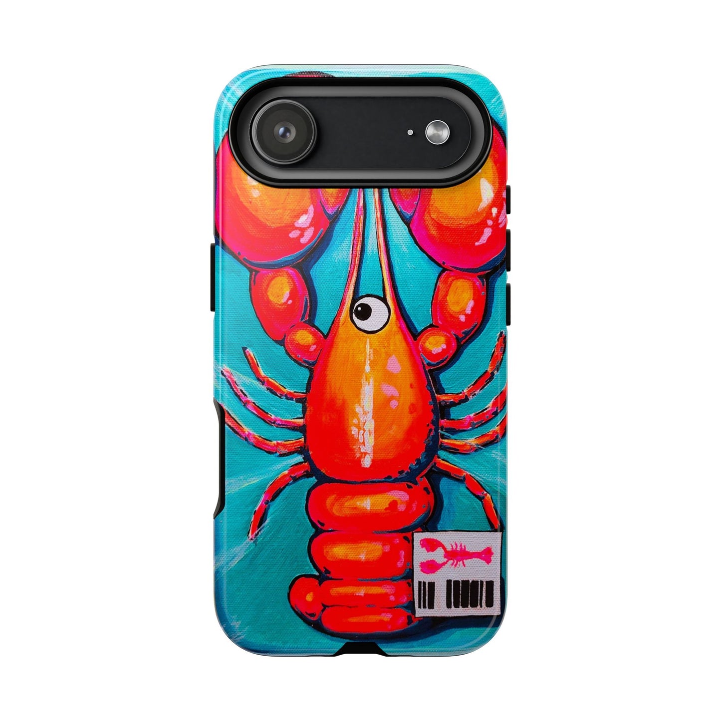 Neon Lobster Tough Phone Case