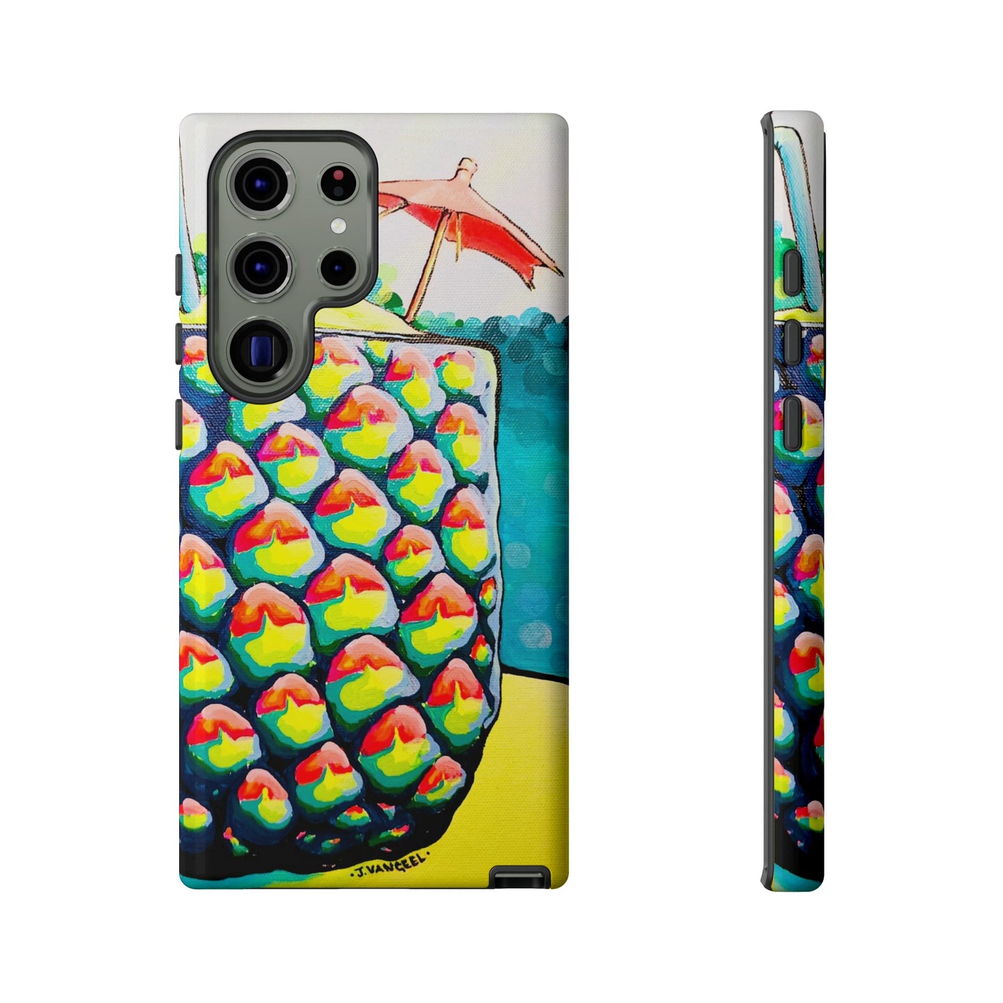 Neon Piña Colada Tough Phone Case