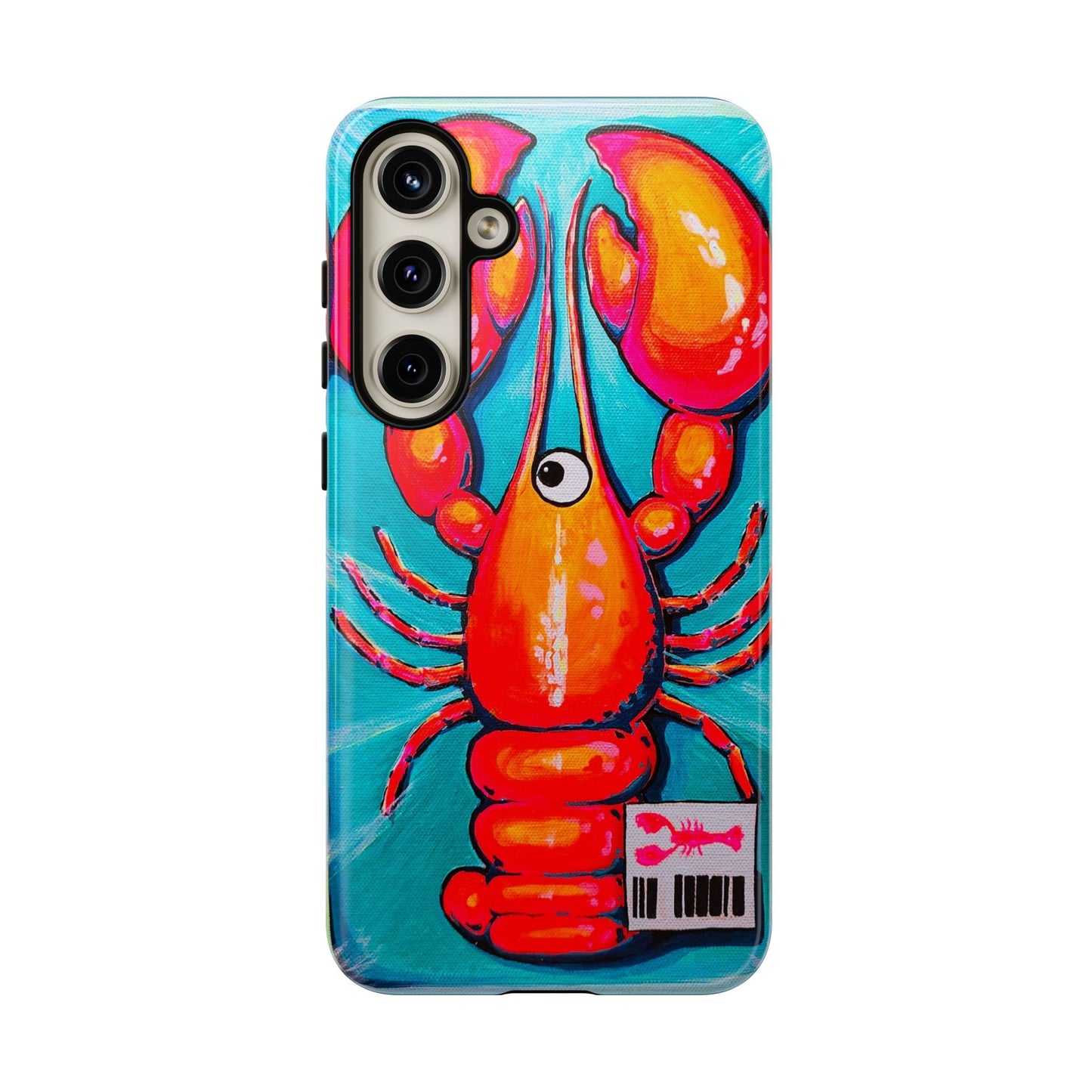Neon Lobster Tough Phone Case