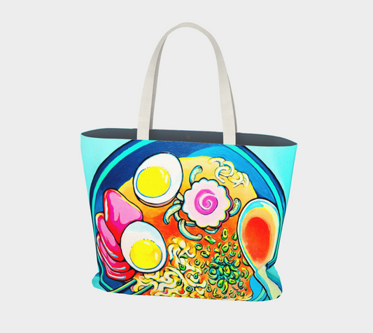 Neon Ramen Market Tote