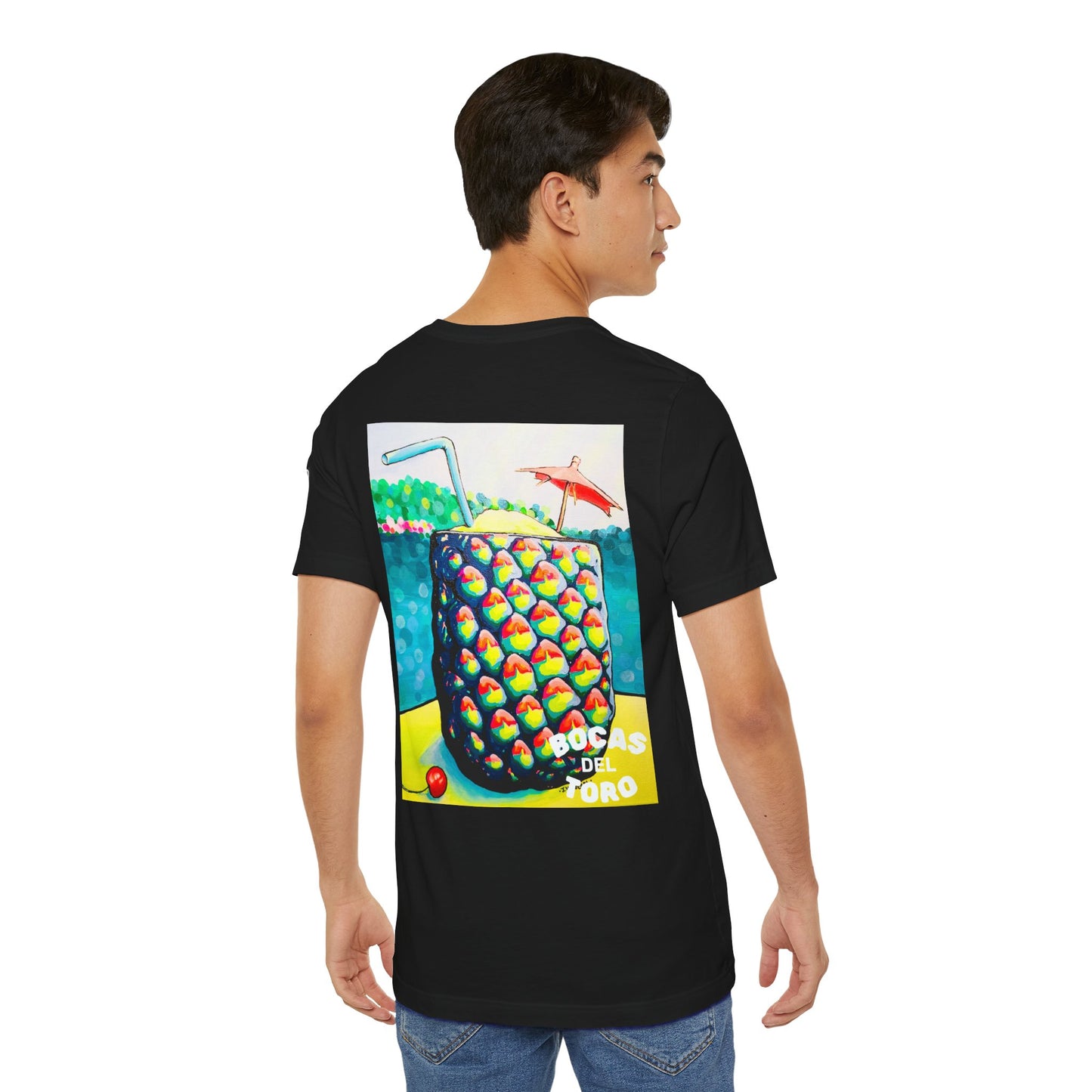 Unisex Neon Piña Colada Tee