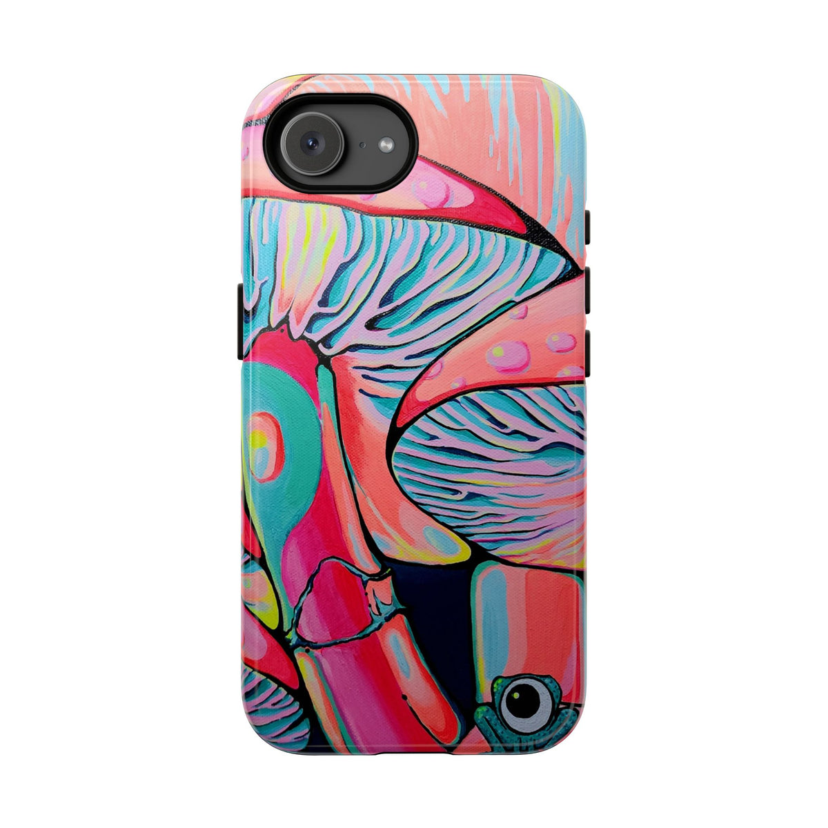 Coque de téléphone résistante Trippy Mushrooms