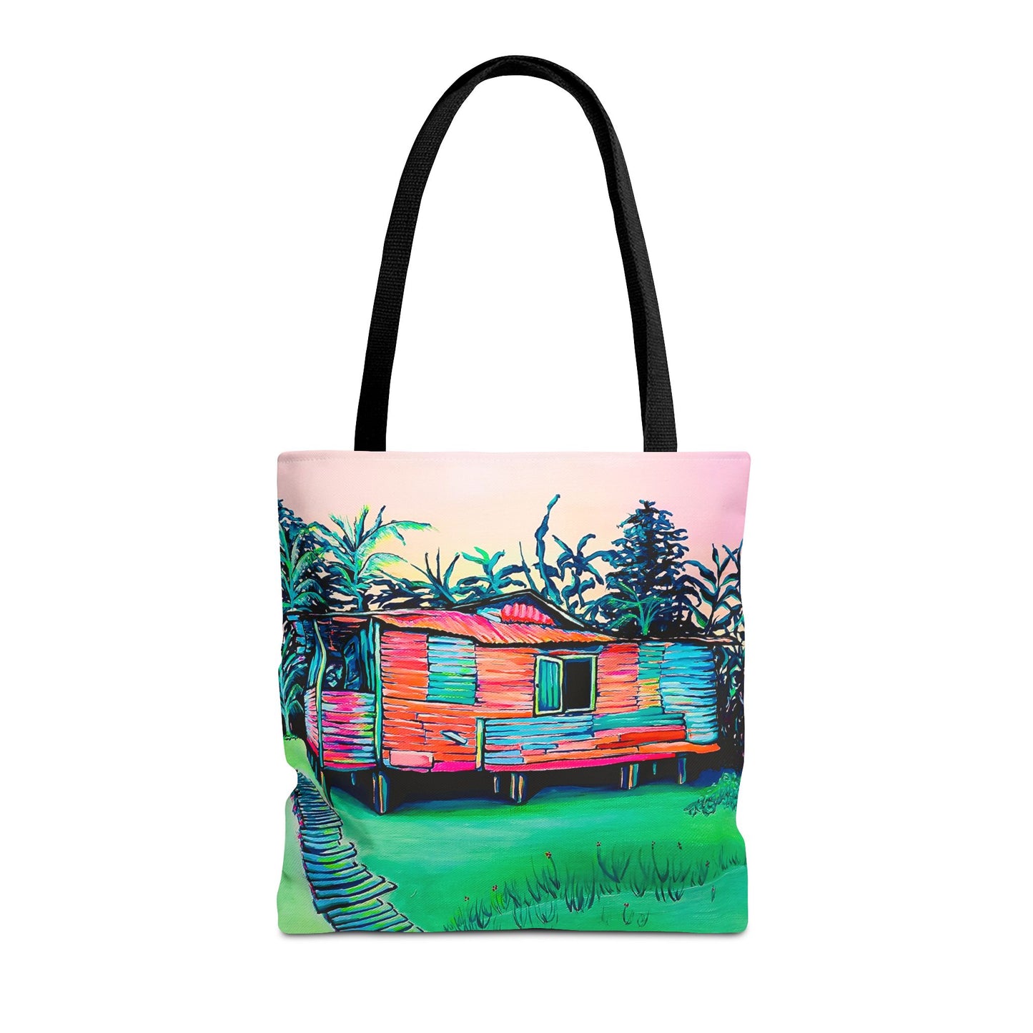 Premium Luis Russell House Bocas Tote Bag, Original Artist Design, Reusable Shopping Tote, Eco-Friendly