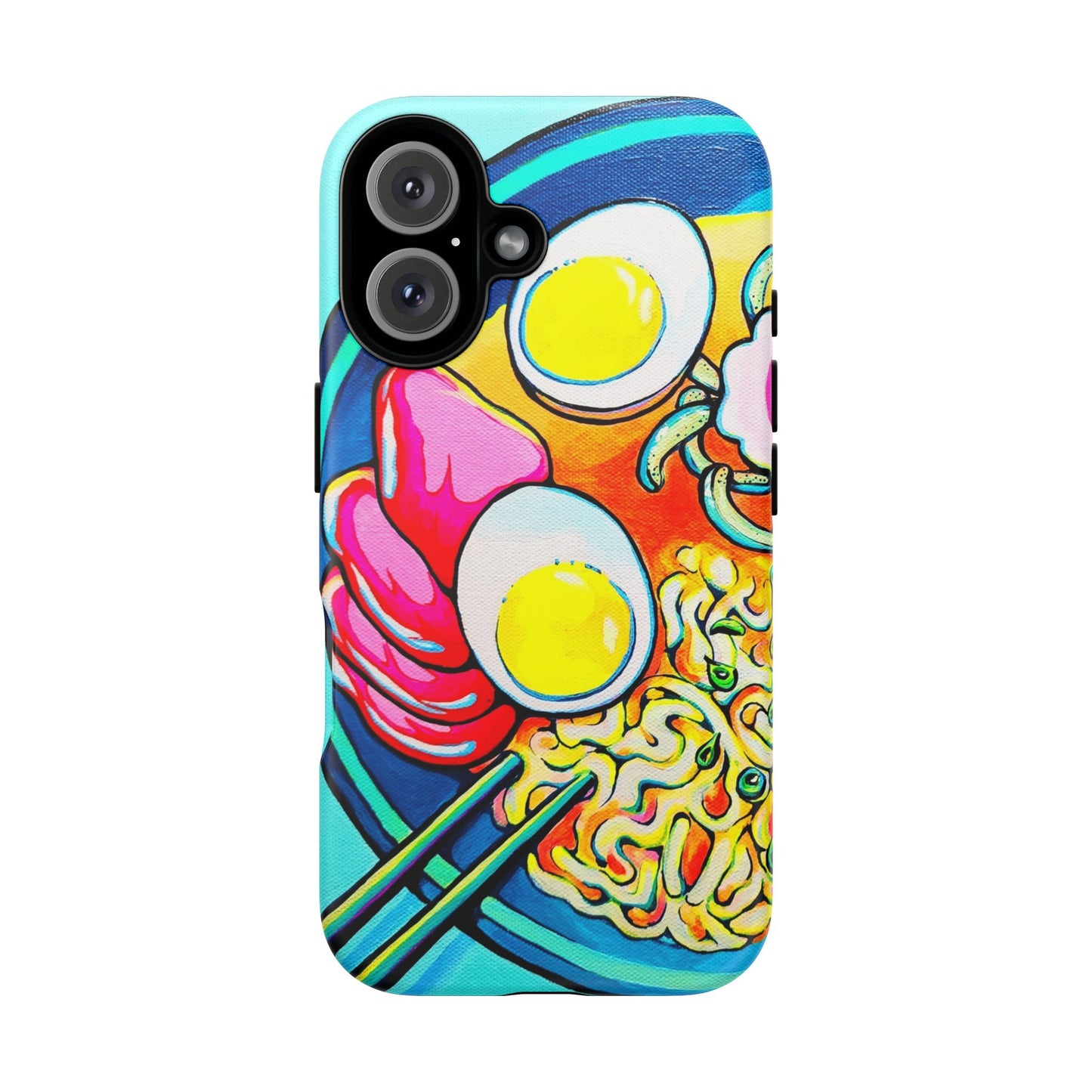 Neon Ramen Tough Phone Case