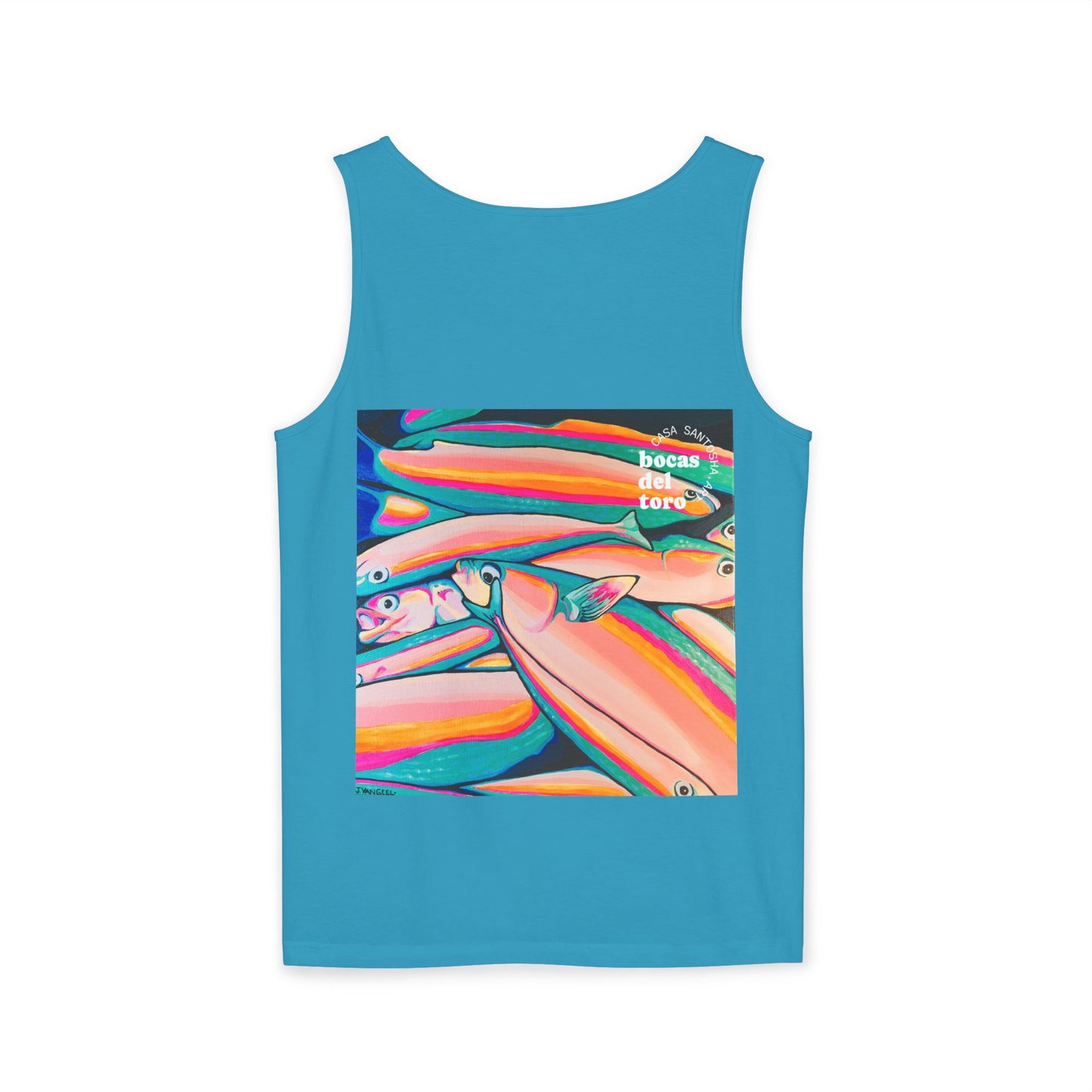 Unisex Neon Fish Tank Top - Perfect for Summer Vibes