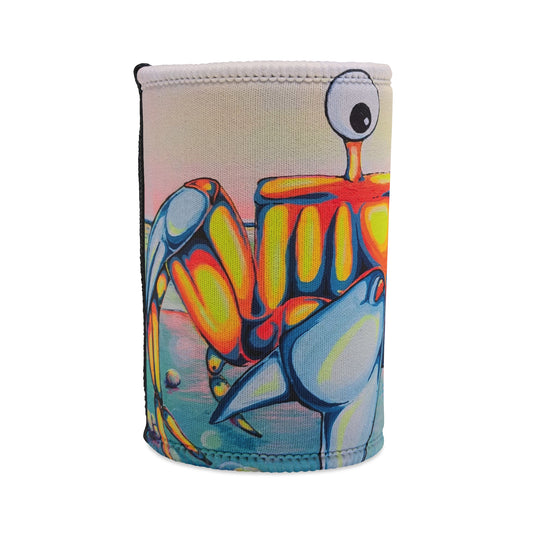 Colorful Crab Stubby Cooler