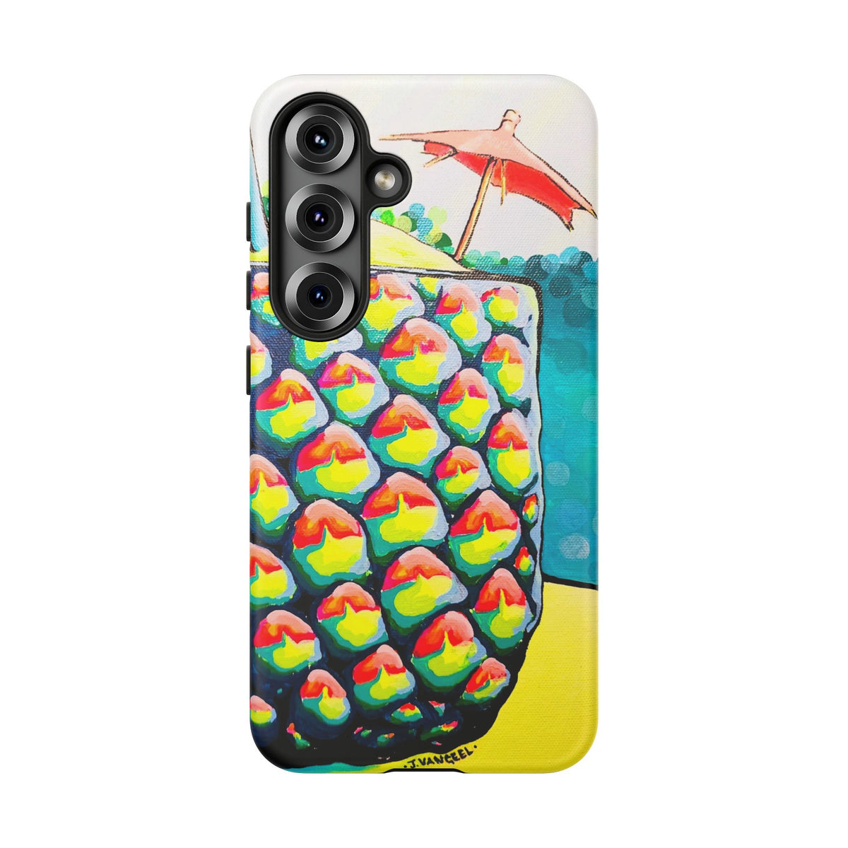 Neon Piña Colada Tough Phone Case