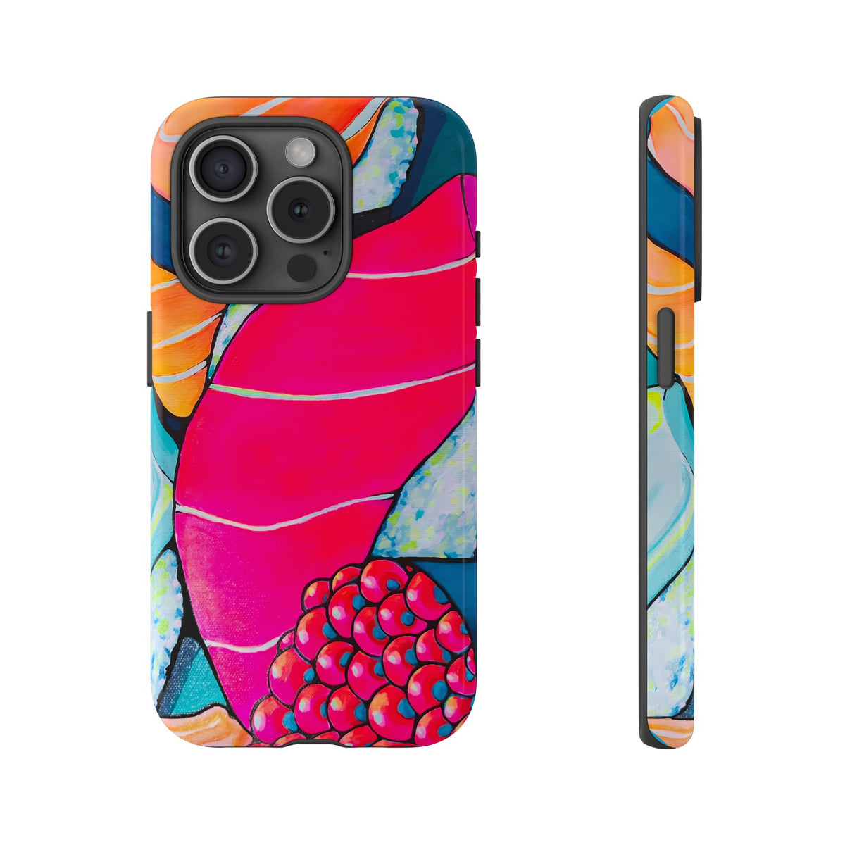 Coque de téléphone résistante Néon Sushi
