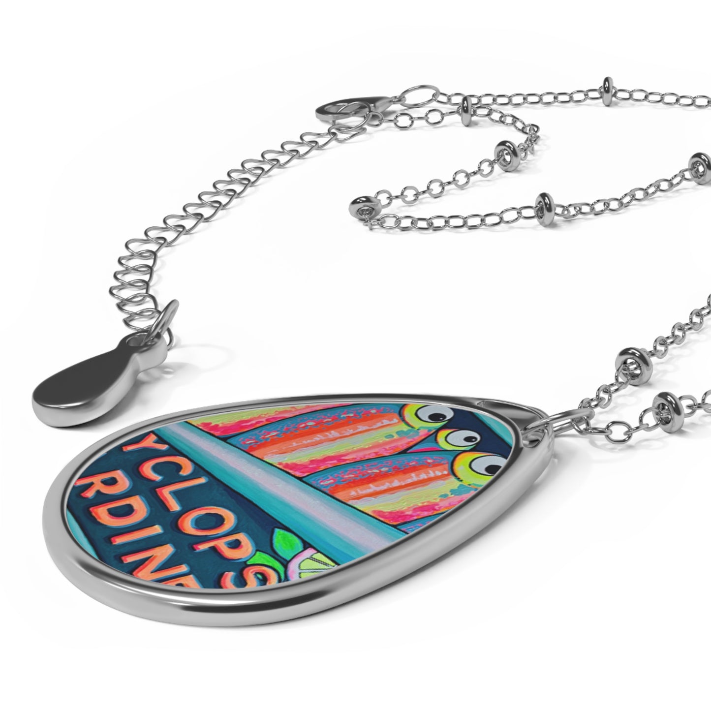 Neon Sardines Necklace