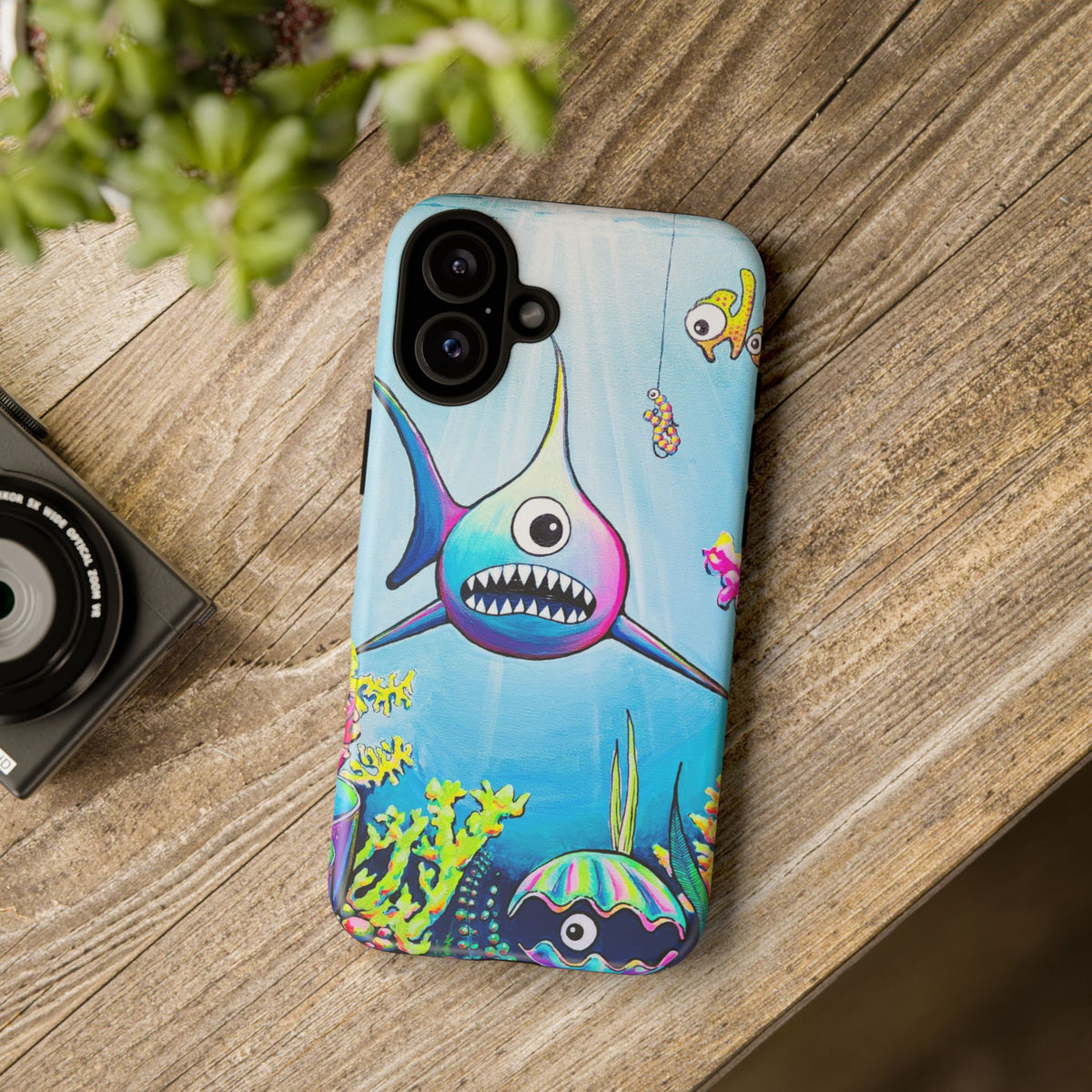 Cyclops Shark Tough Phone Case