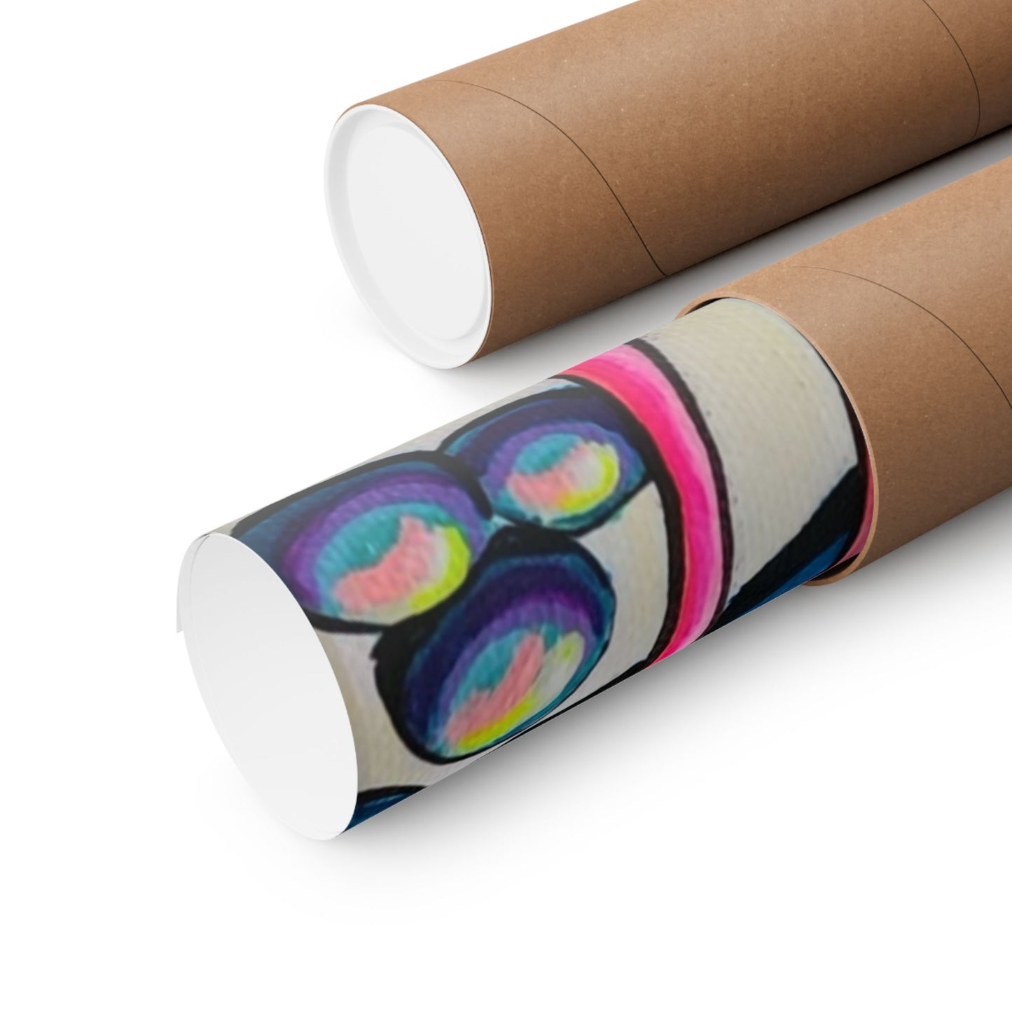 Cyclops Flamingo Family Giclée Art Poster