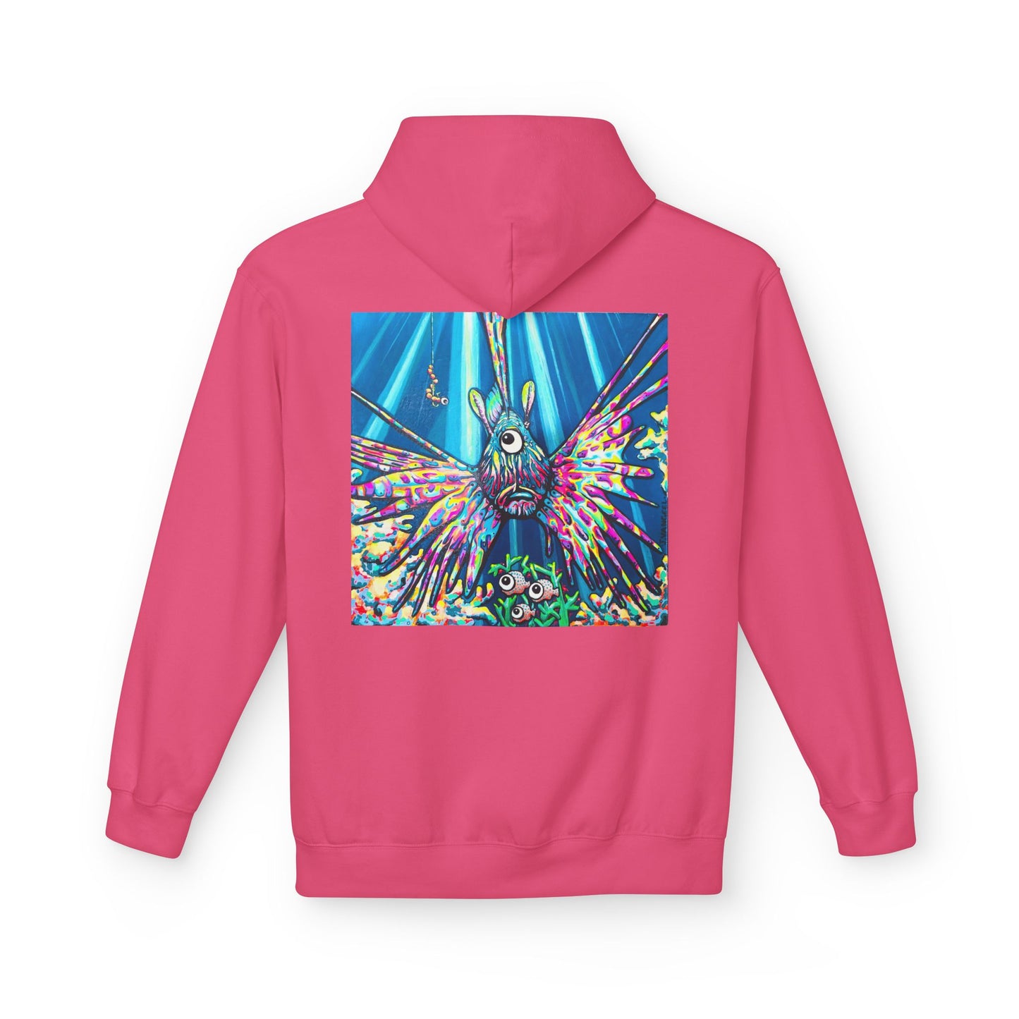 Unisex Cyclops Lionfish Soft Hoodie