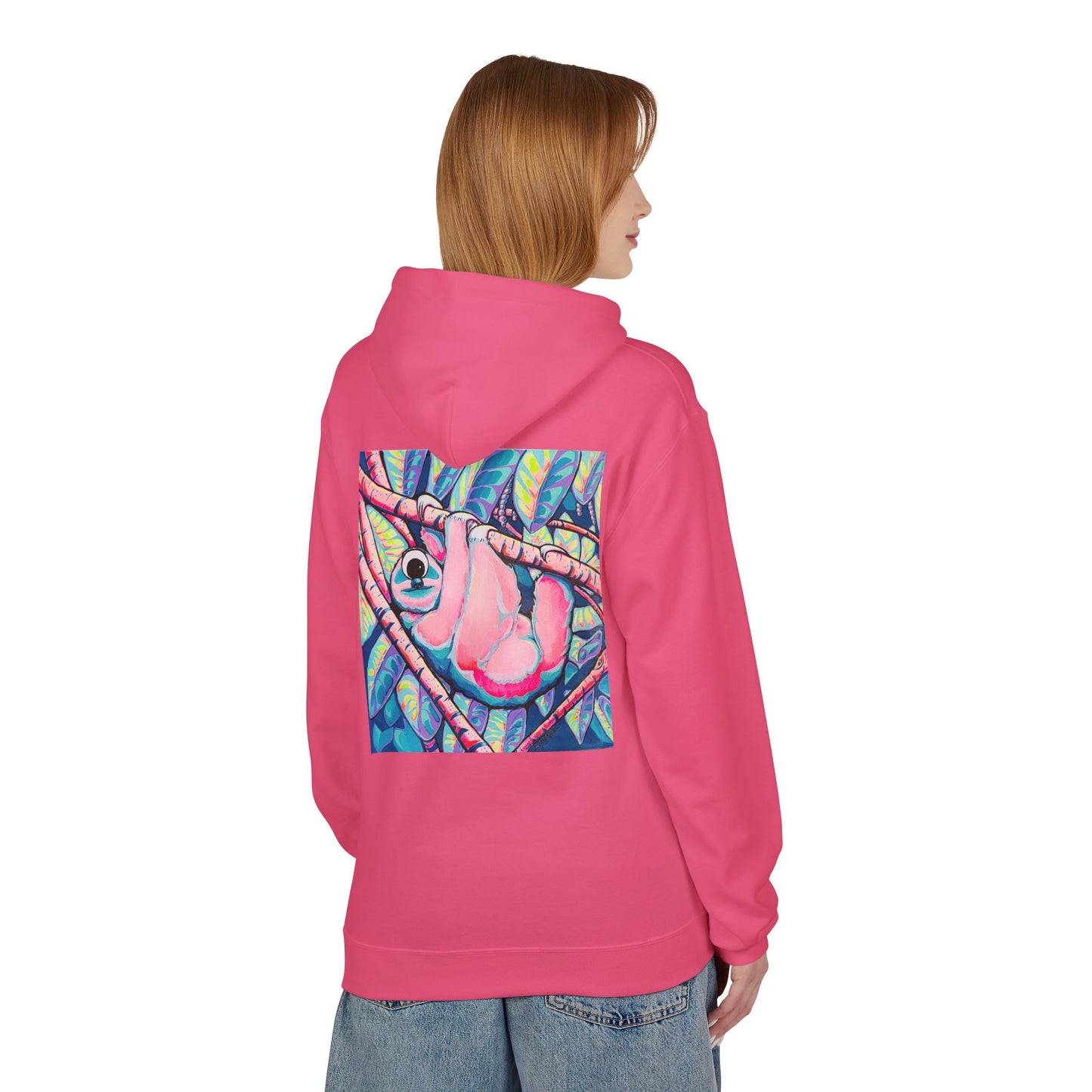 Unisex Cyclops Sloth Soft Hoodie