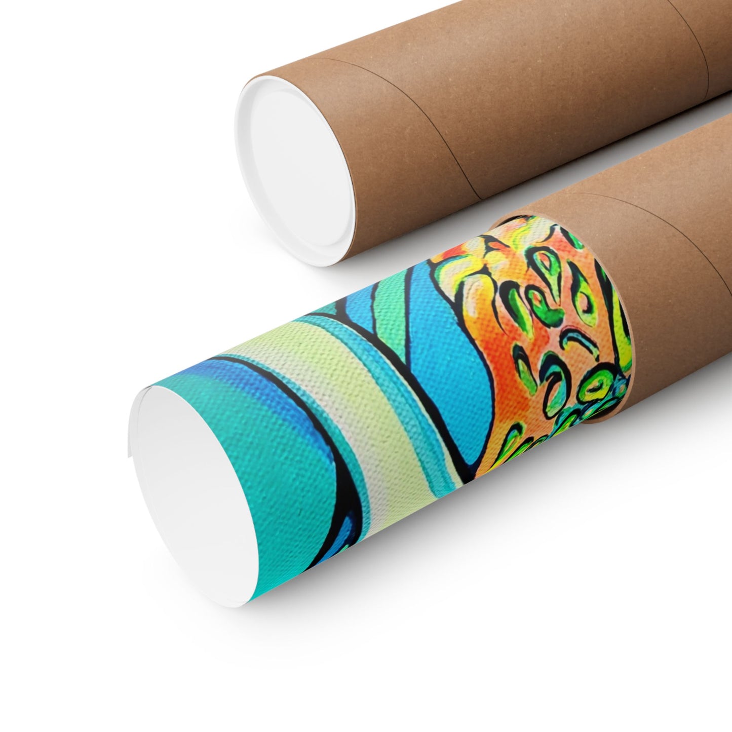 Neon Ramen Giclée Art Poster