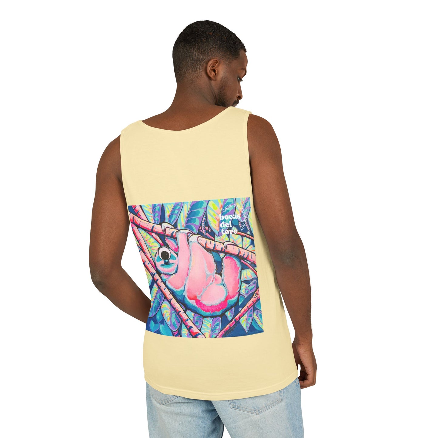 Unisex Cyclops Sloth Tank Top - Perfect for Summer Vibes