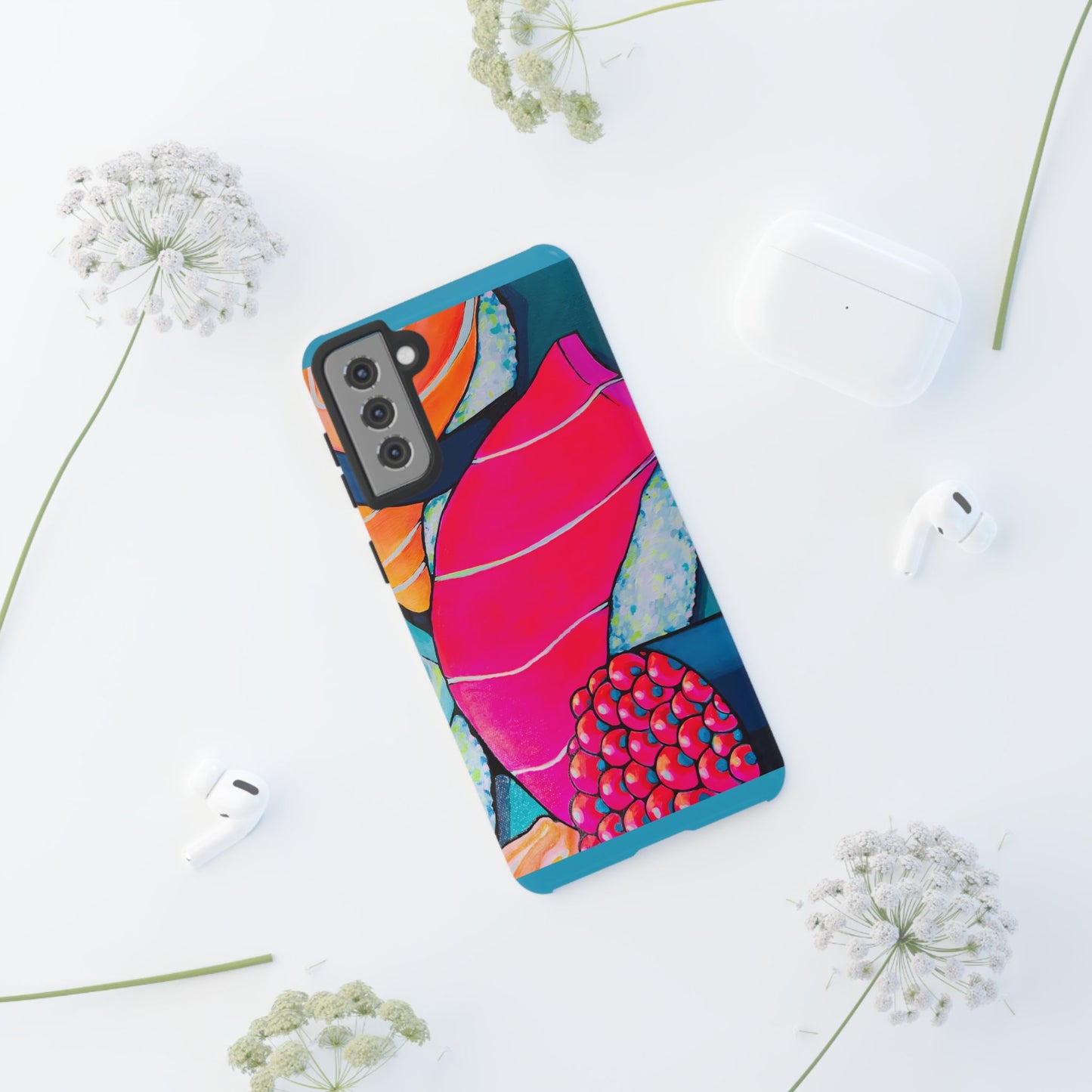 Coque de téléphone résistante Néon Sushi