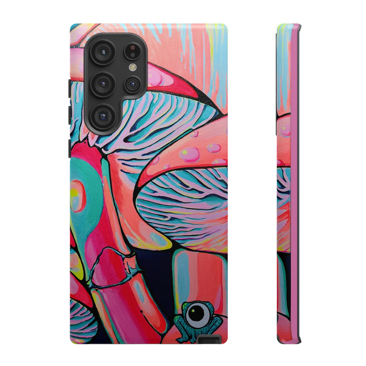 Coque de téléphone résistante Trippy Mushrooms