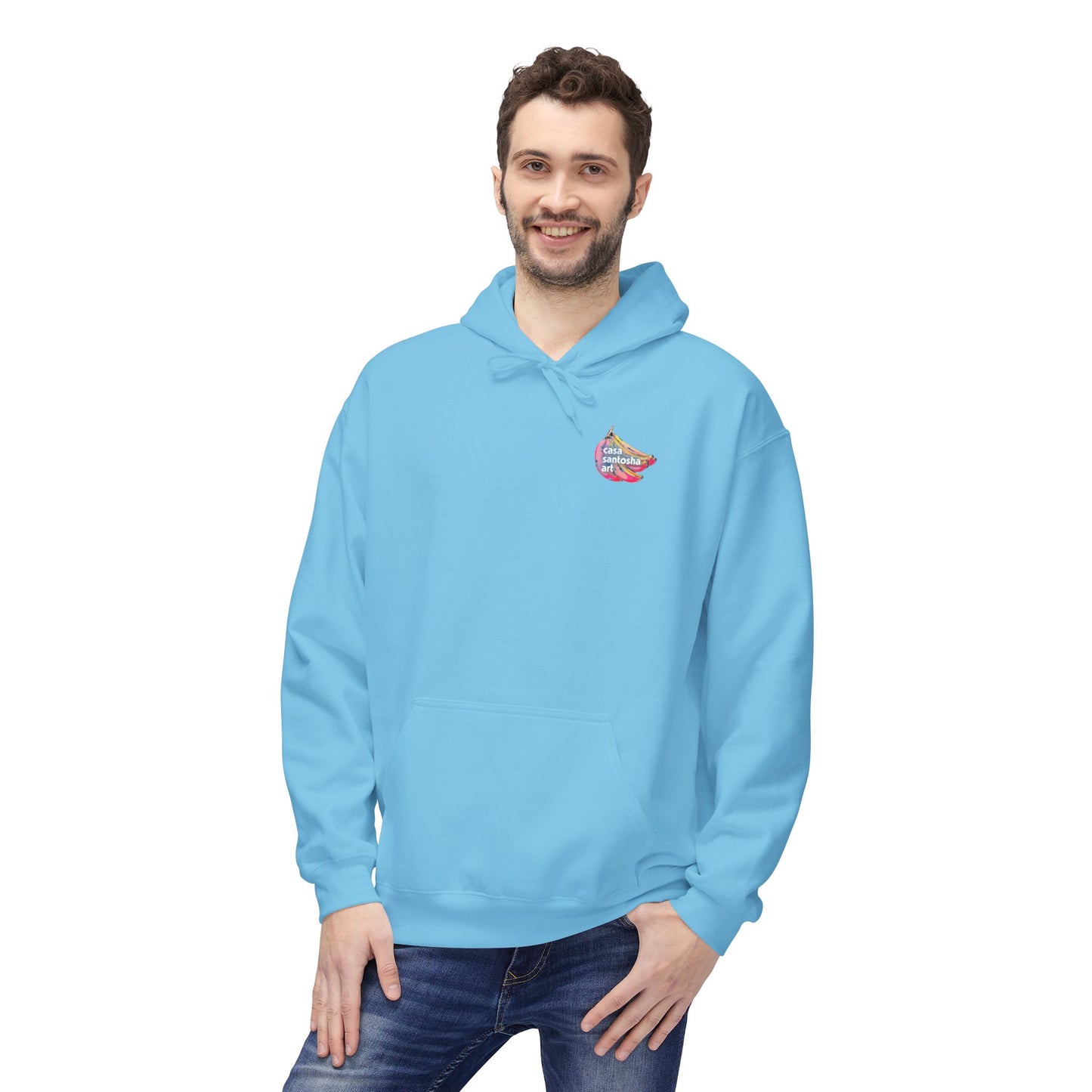 Unisex Neon Sardines Soft Hoodie