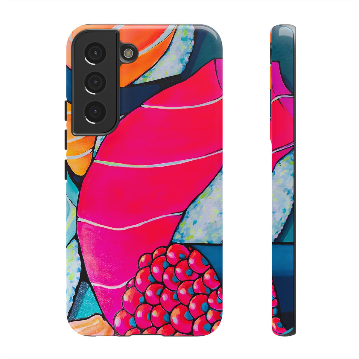 Coque de téléphone résistante Néon Sushi