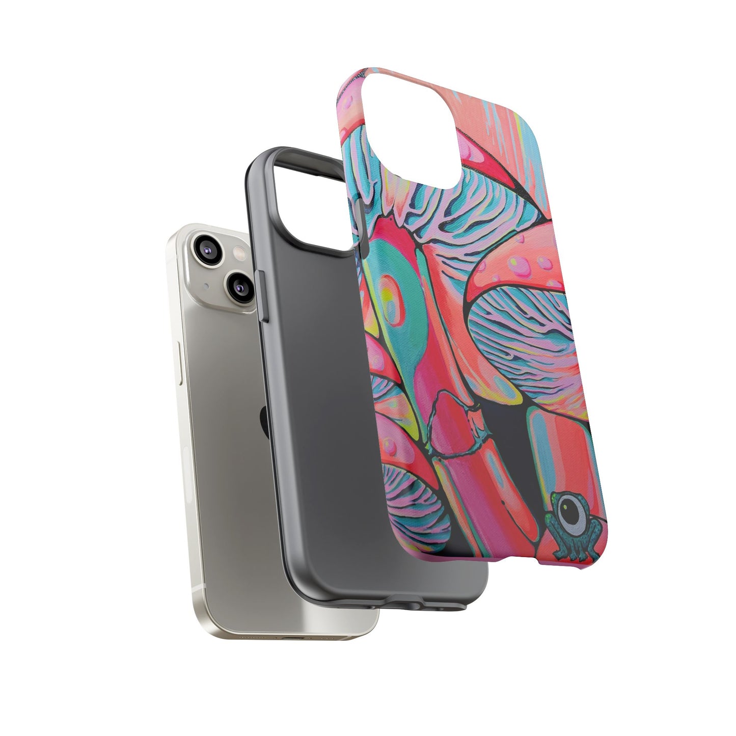 Trippy Mushrooms Tough Phone Case