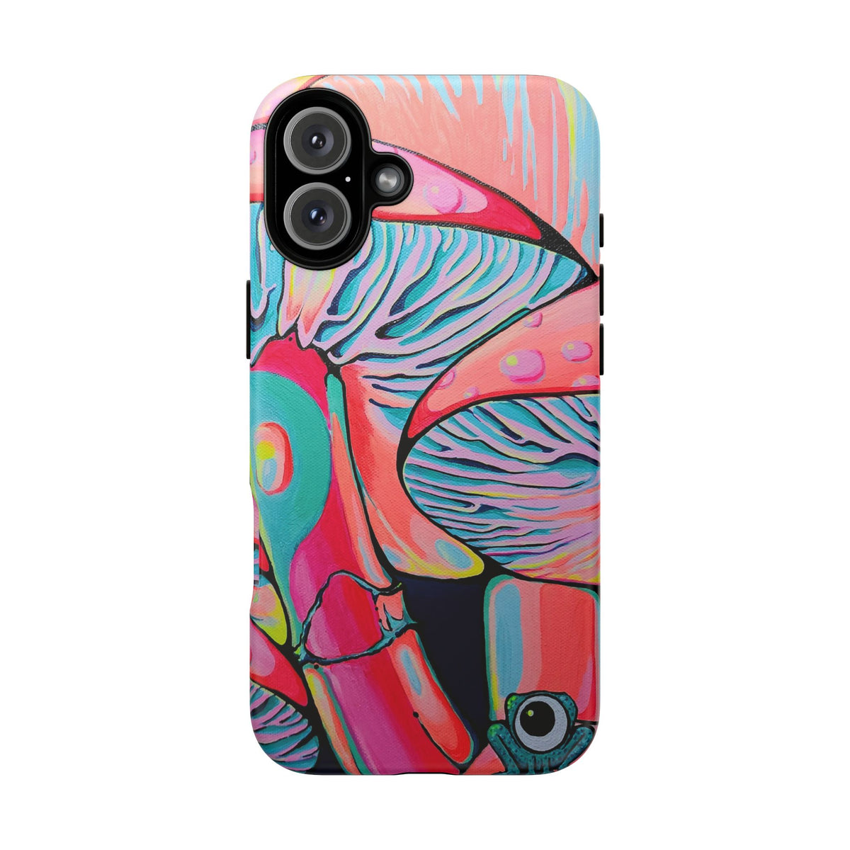 Coque de téléphone résistante Trippy Mushrooms