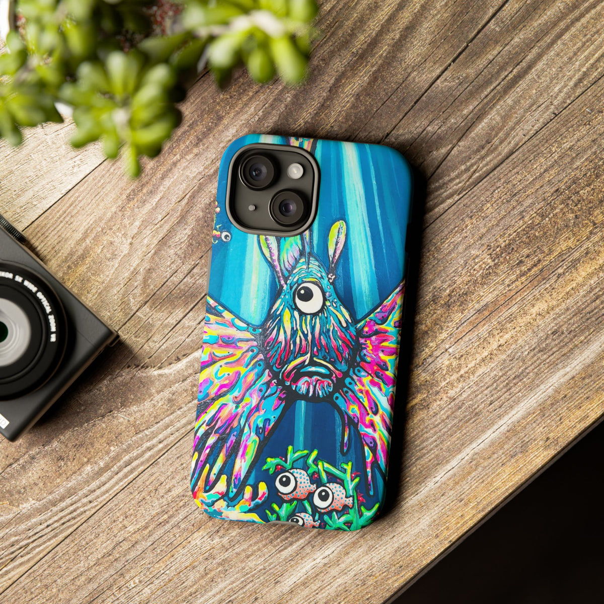 Cyclops Lionfish Tough Phone Case