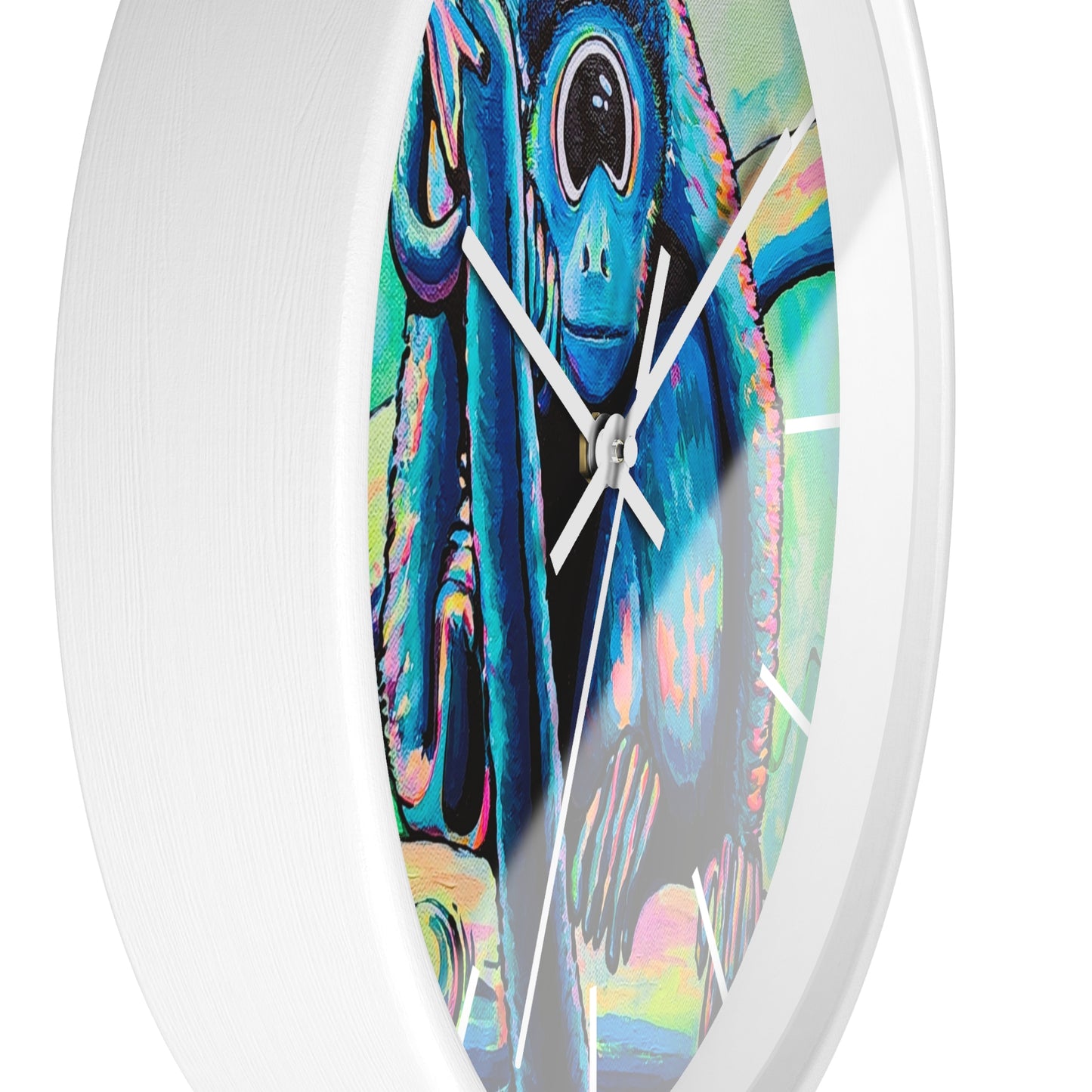 Cyclops Monkey Pop Art Wall Clock
