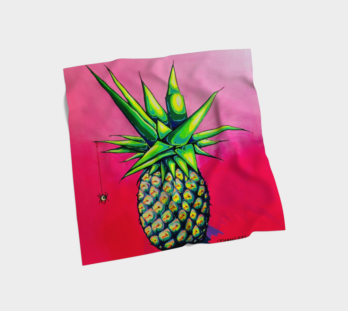 Neon Pineapple Scarf